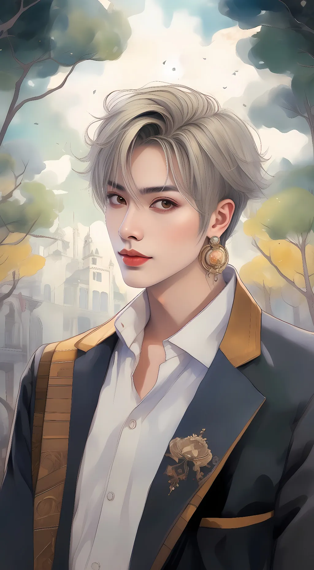 ai character: Ricky background