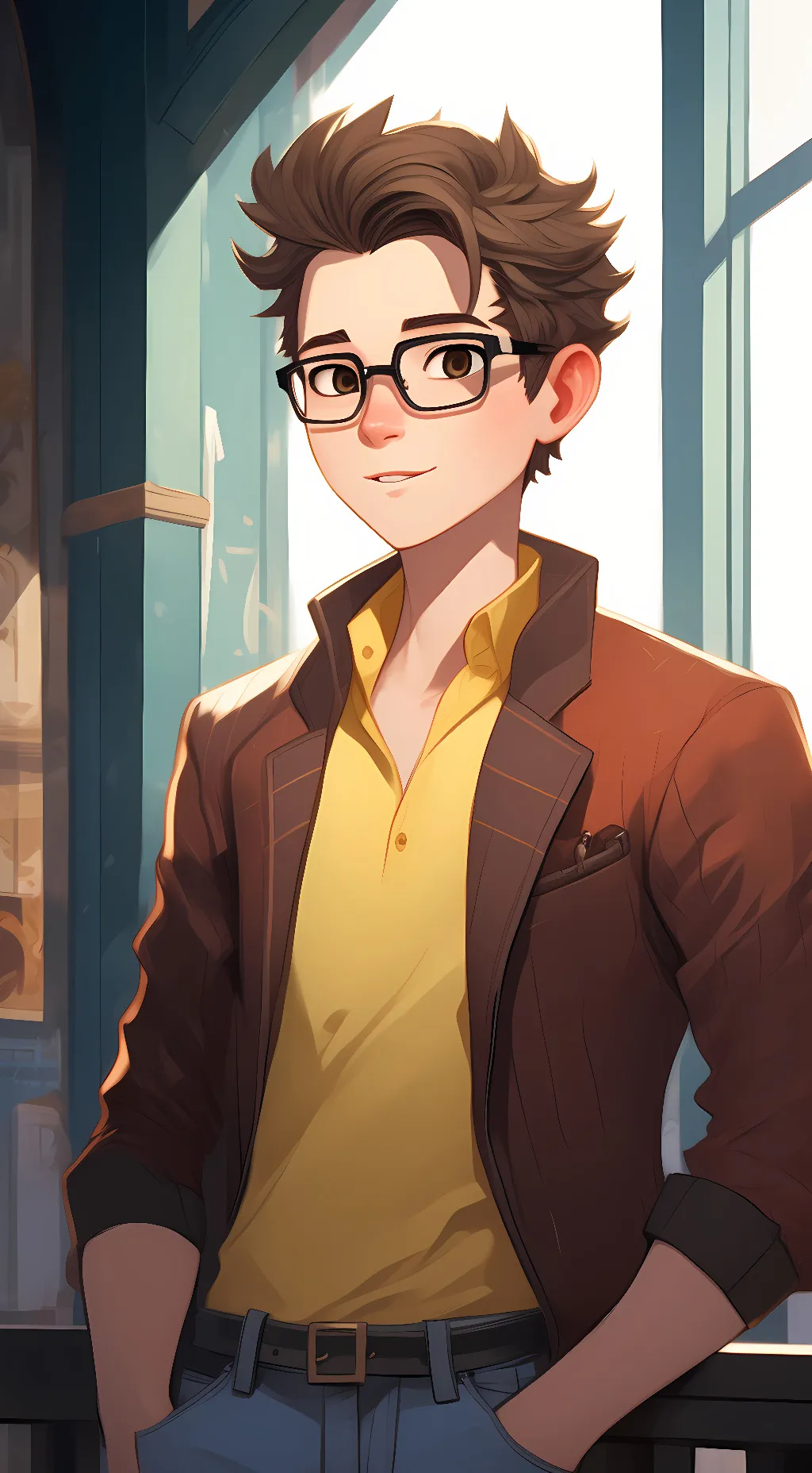 ai character: steve smith background