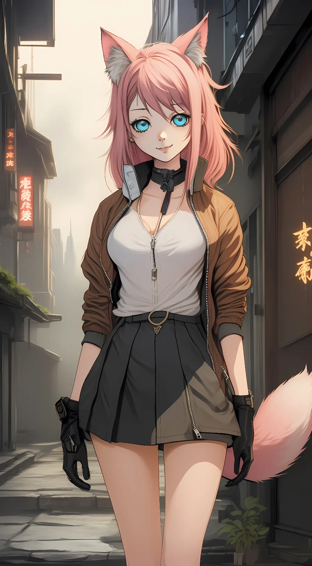 ai character: Amy Luna background