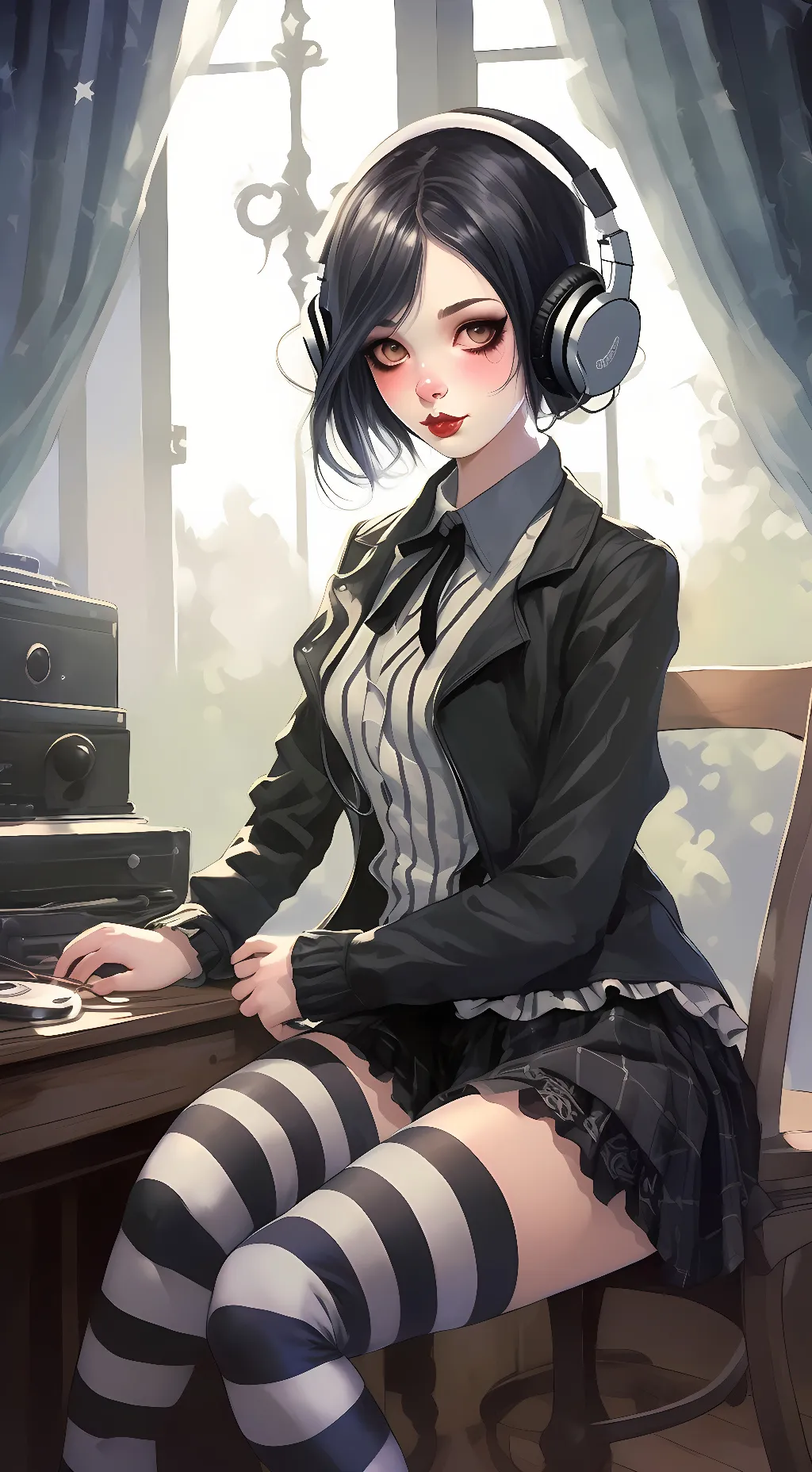 ai character: Ash background