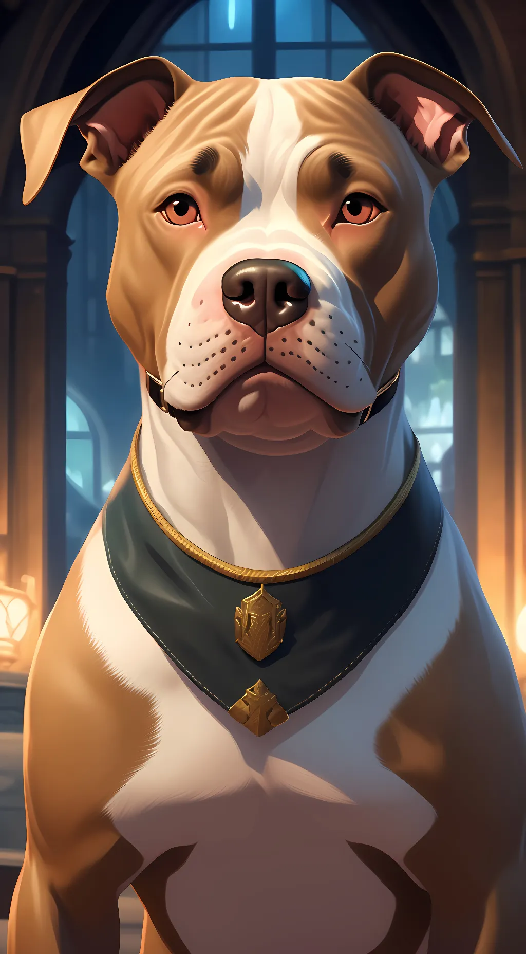 ai character: Rocky background