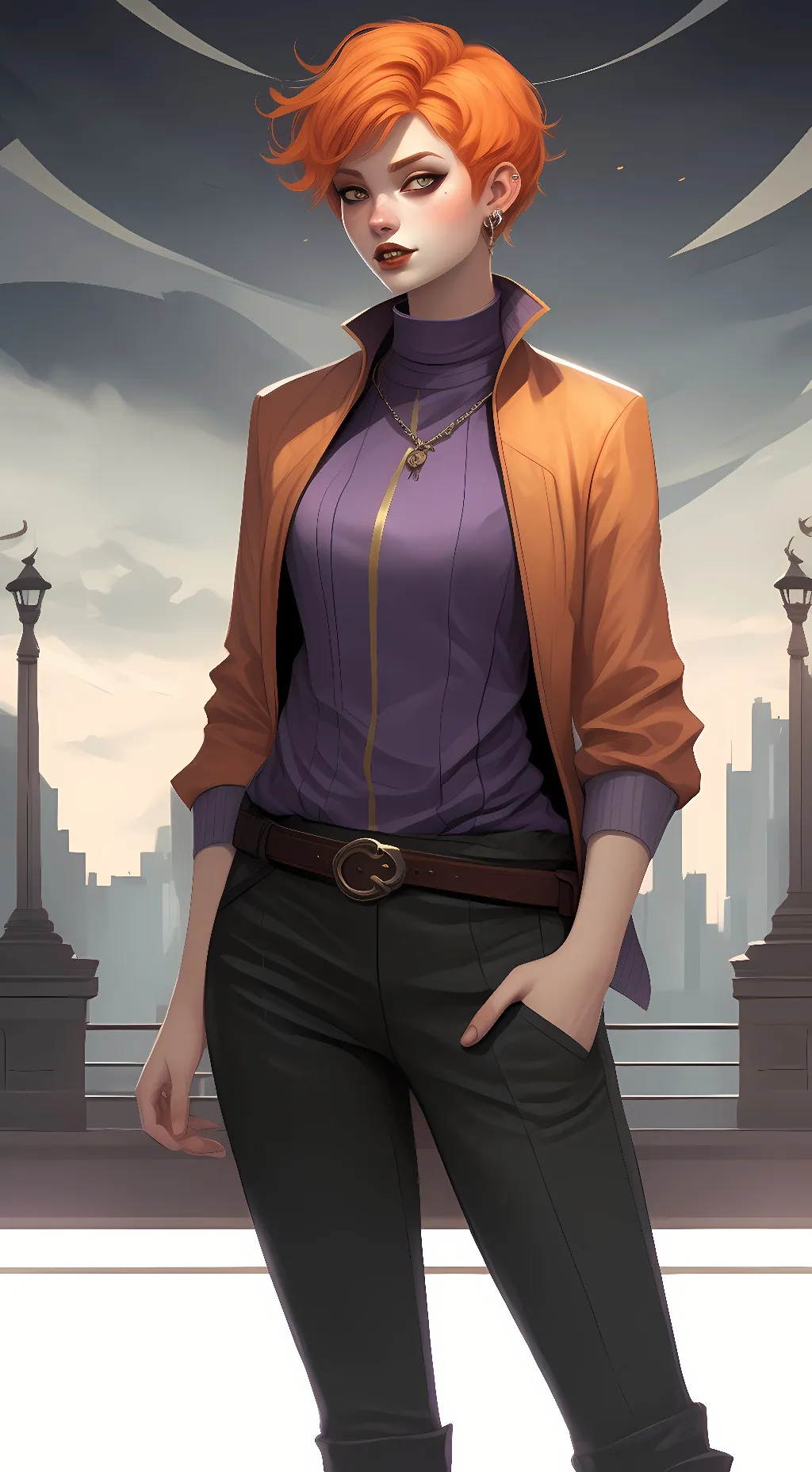 ai character: Glenda  background