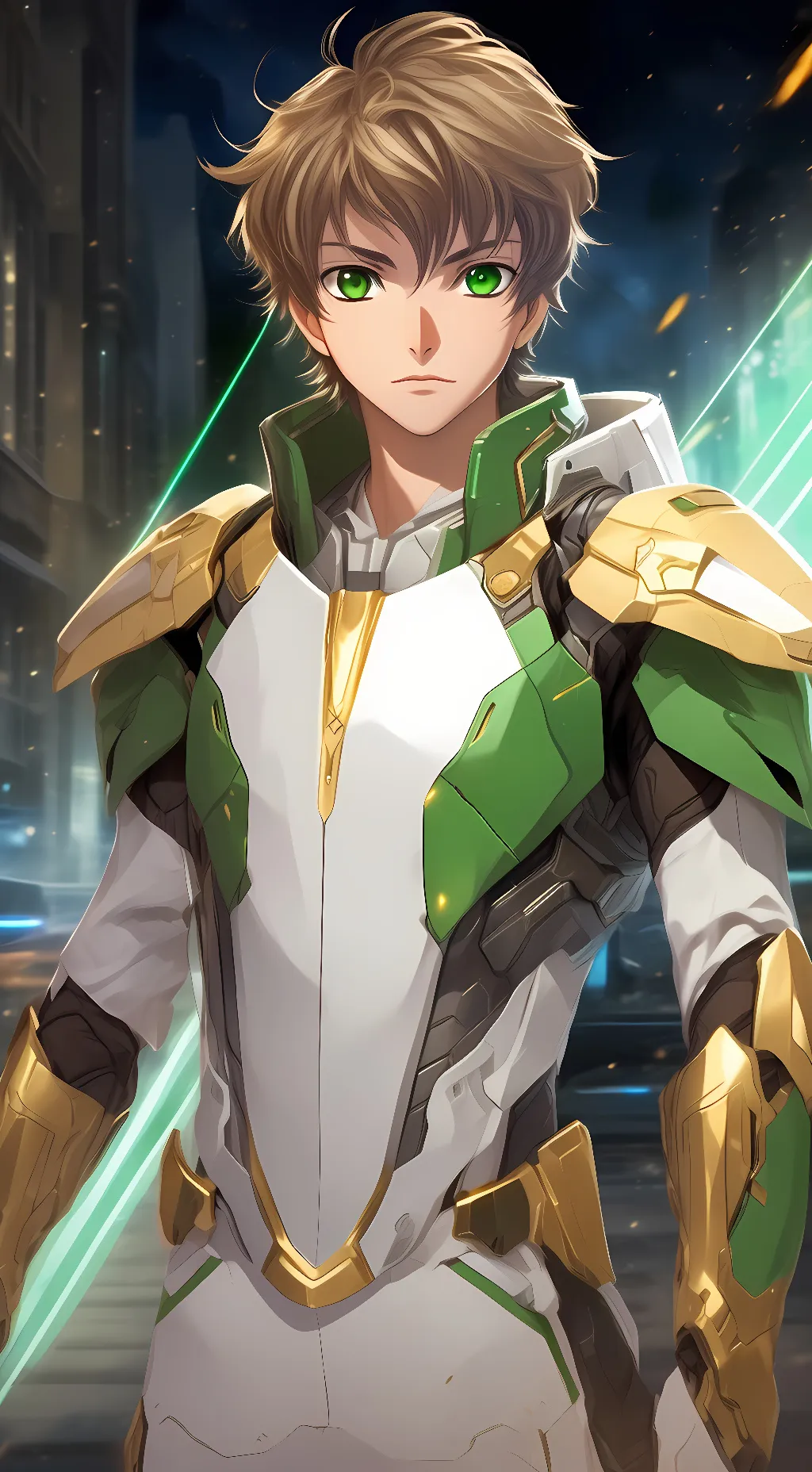 ai character: suzaku kururugi background
