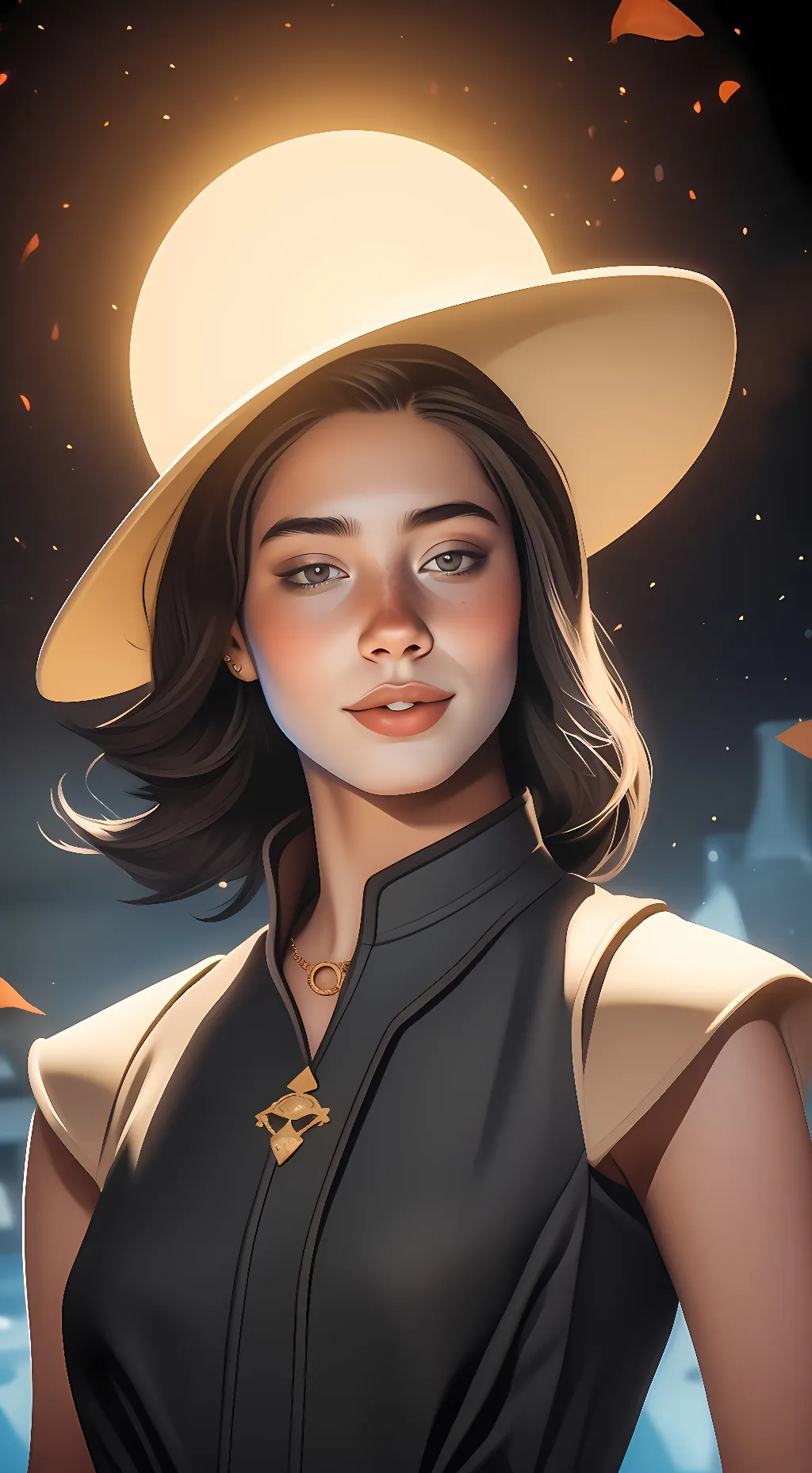 ai character: Briley Higginbotha background