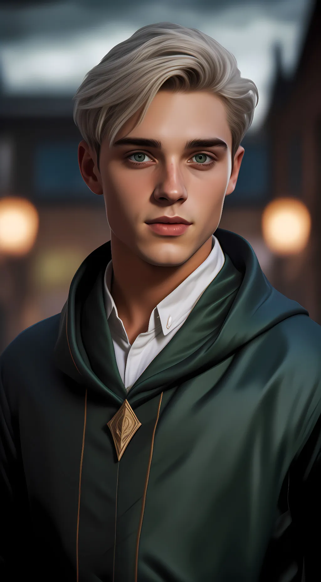 ai character: Draco Malfoy  background