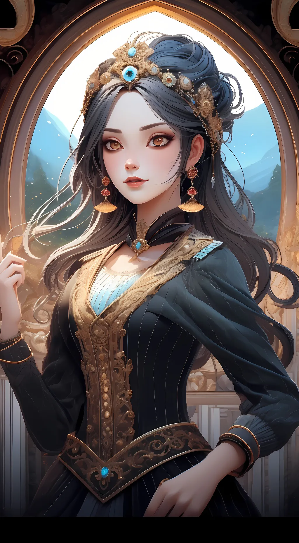 ai character: Heather33320 background