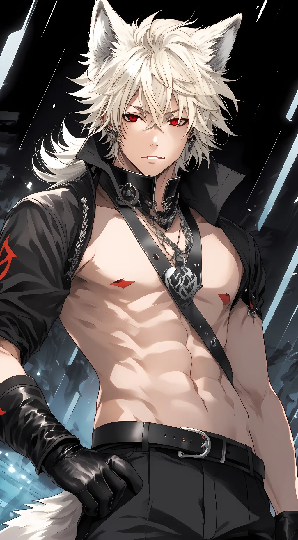 ai character: Elric Adams  background