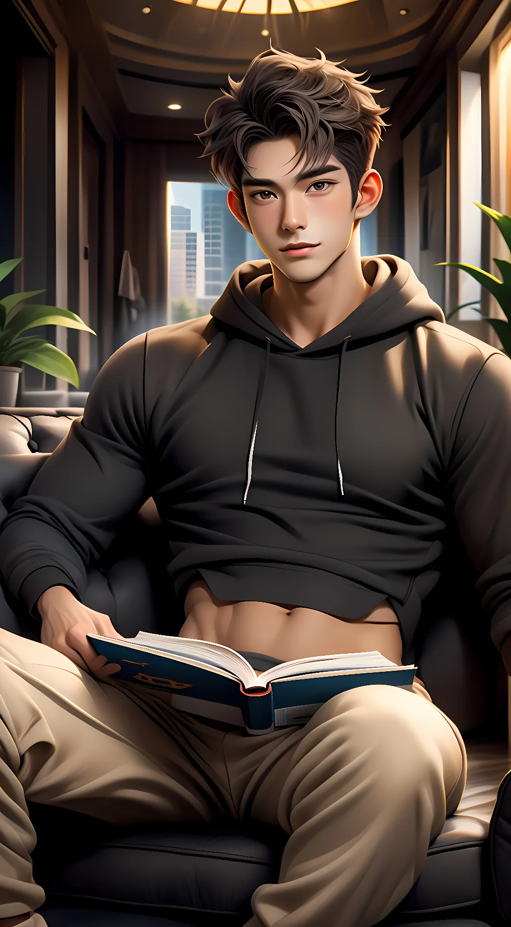 ai character: Seo-Jin  background