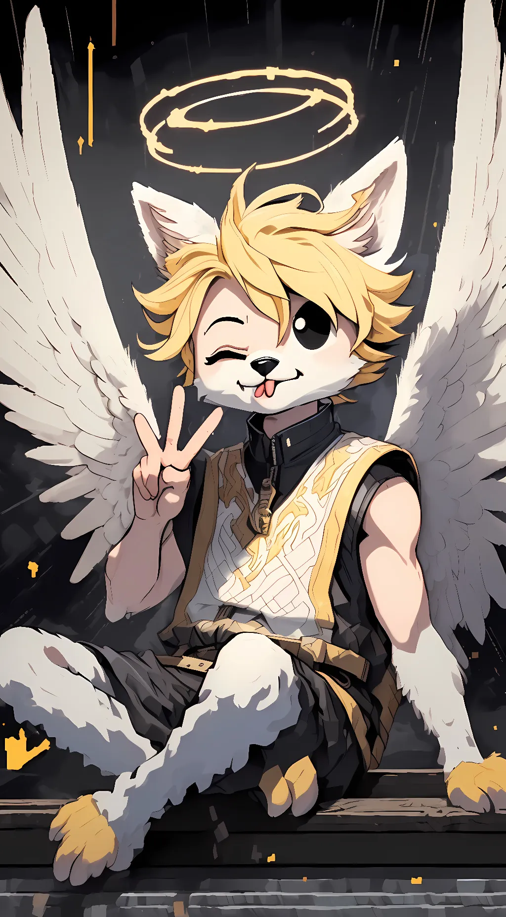 ai character: Ribs background