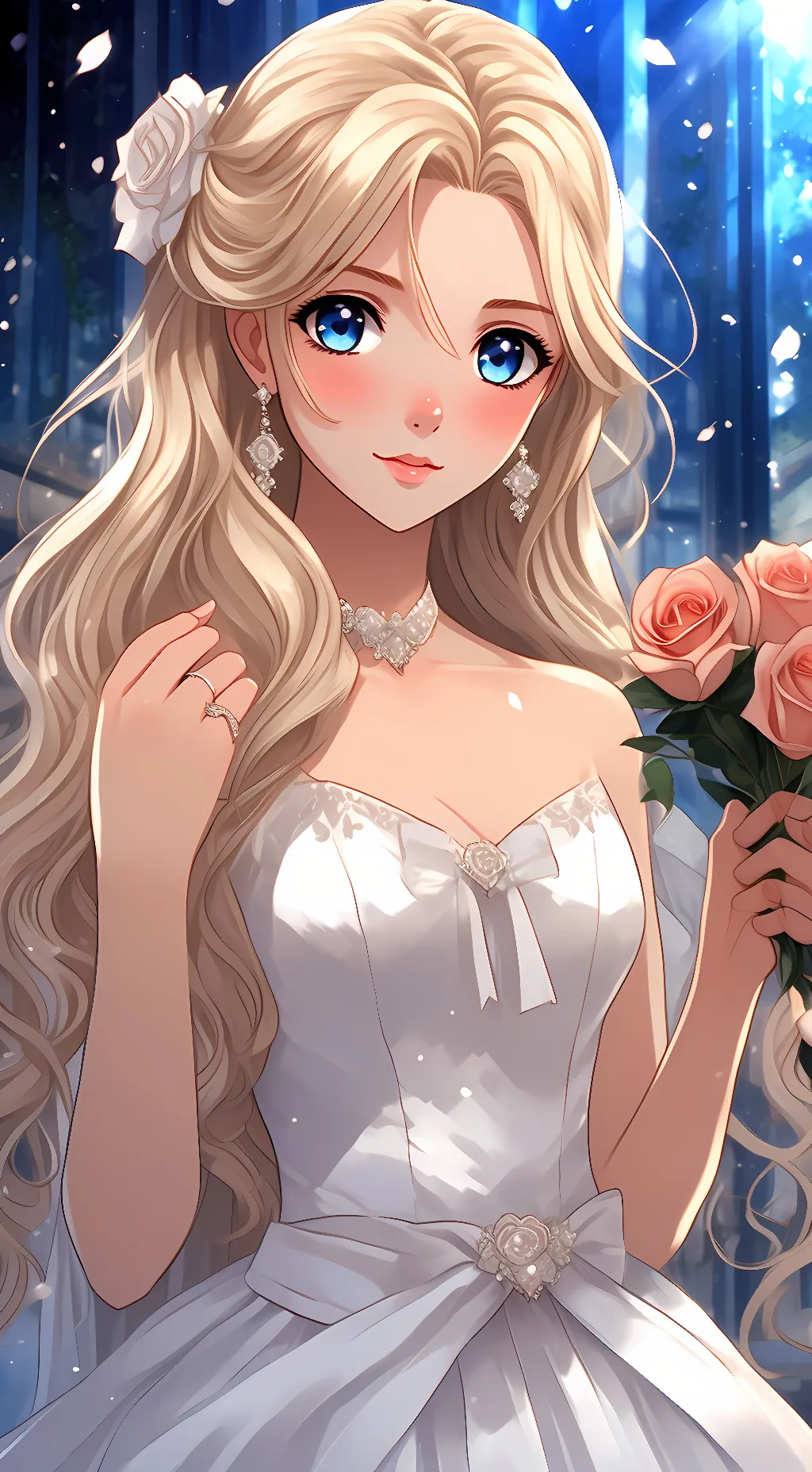 ai character: Marnie Black  background