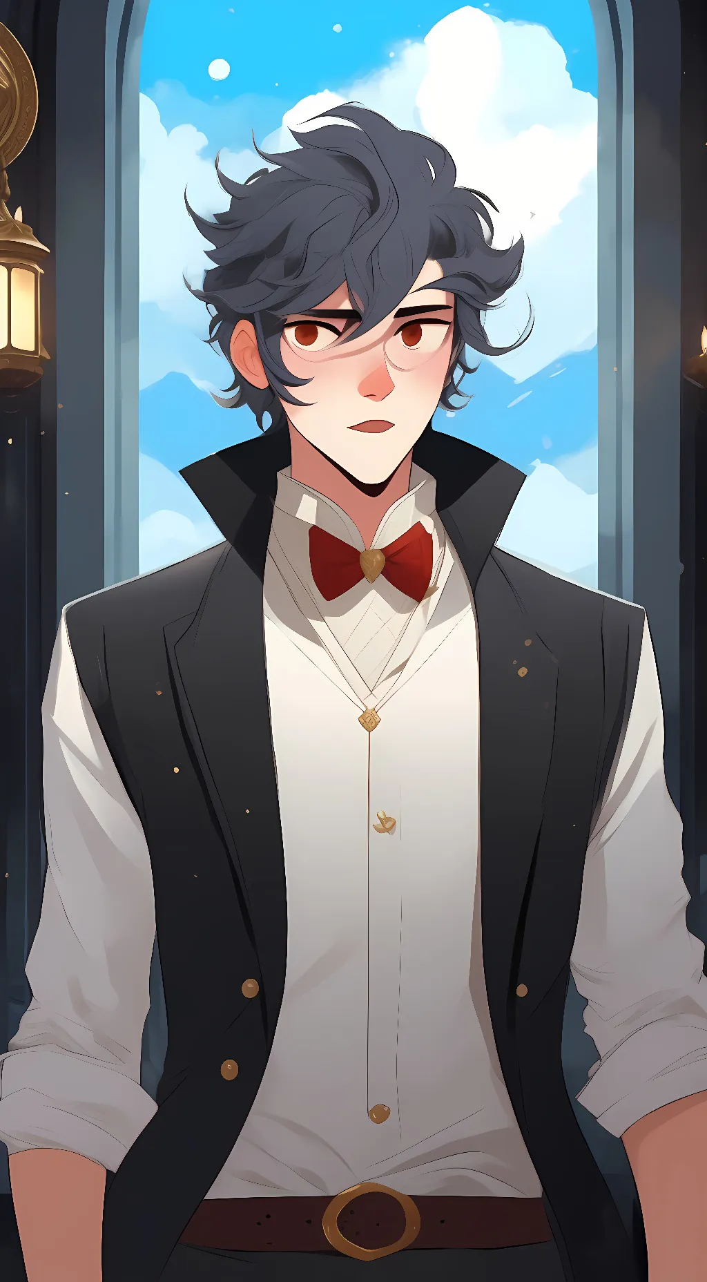 ai character: Luke background