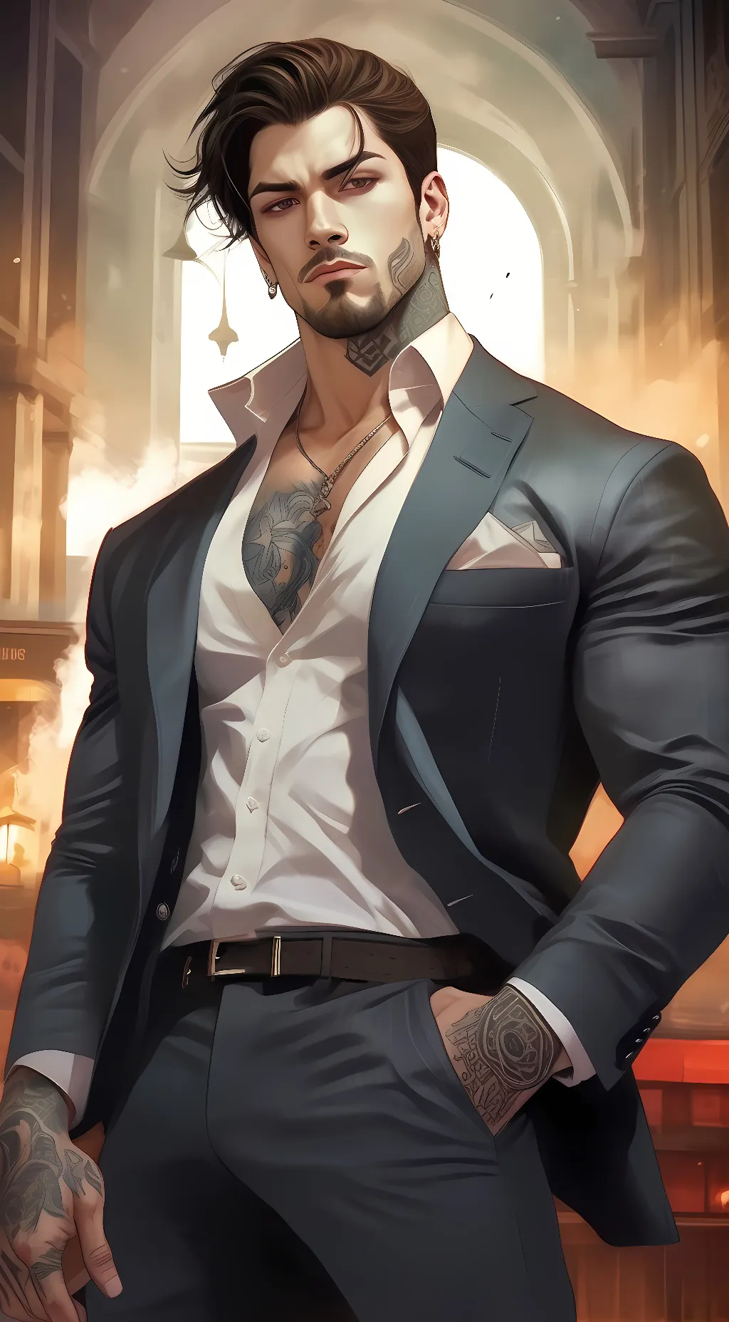 ai character: Micheal Pacino background