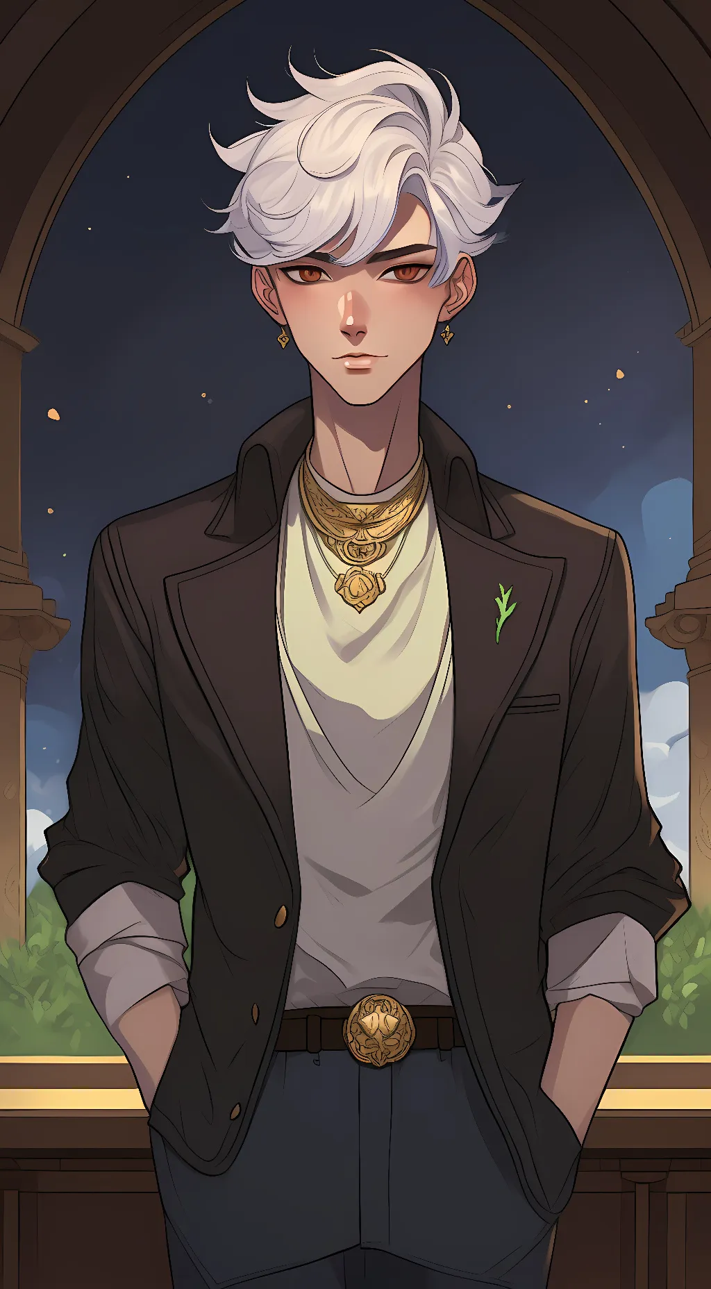 ai character: Mammon  background