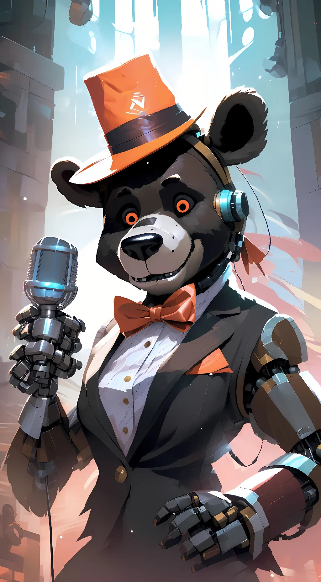 ai character: lefty background