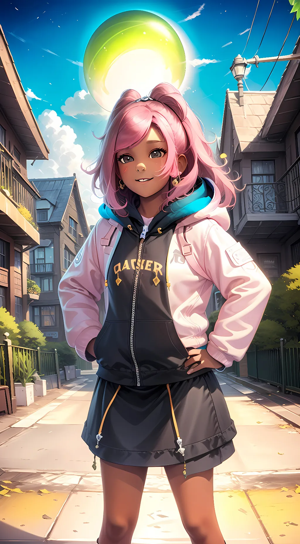 ai character: Raven Harris background