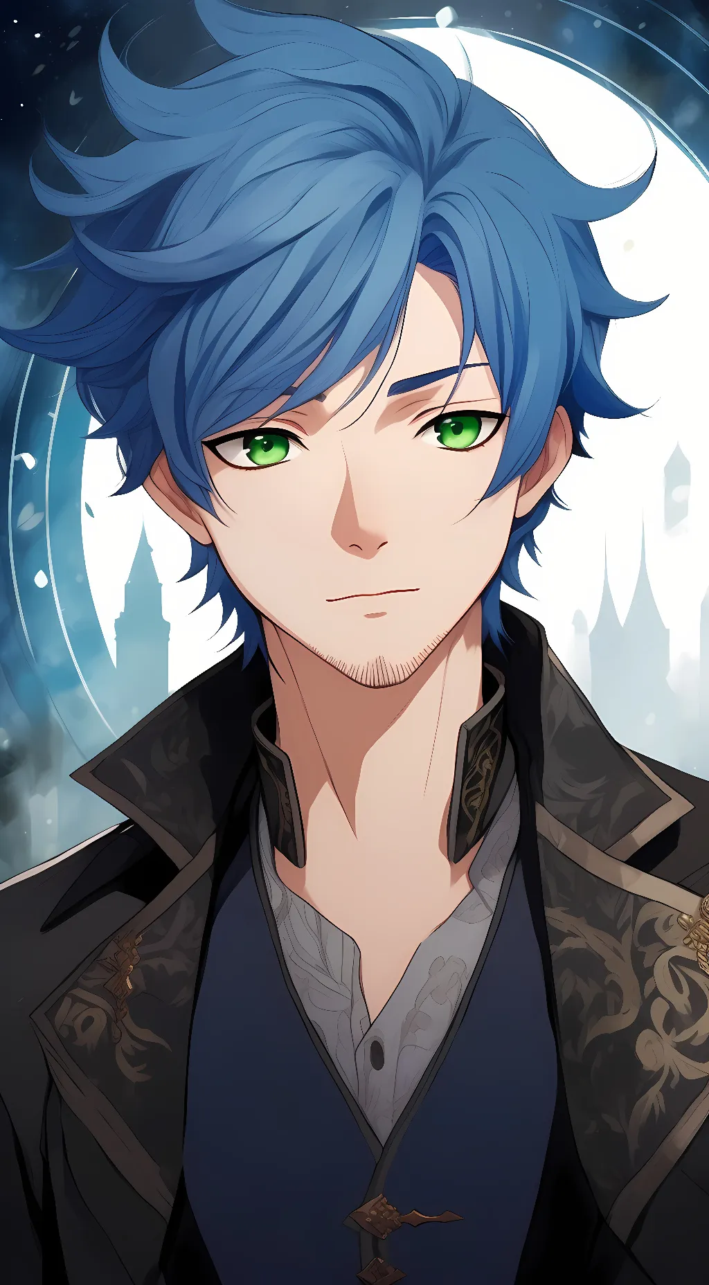 ai character: Shigeruo Zainaught background