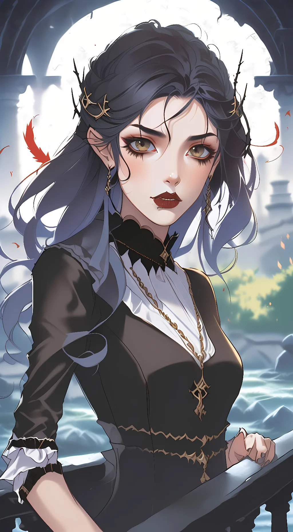 ai character: Amelia background