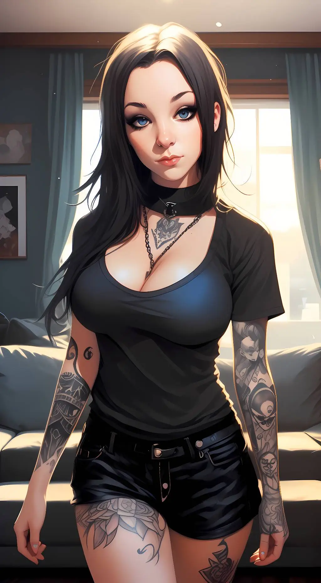 ai character: Christina background