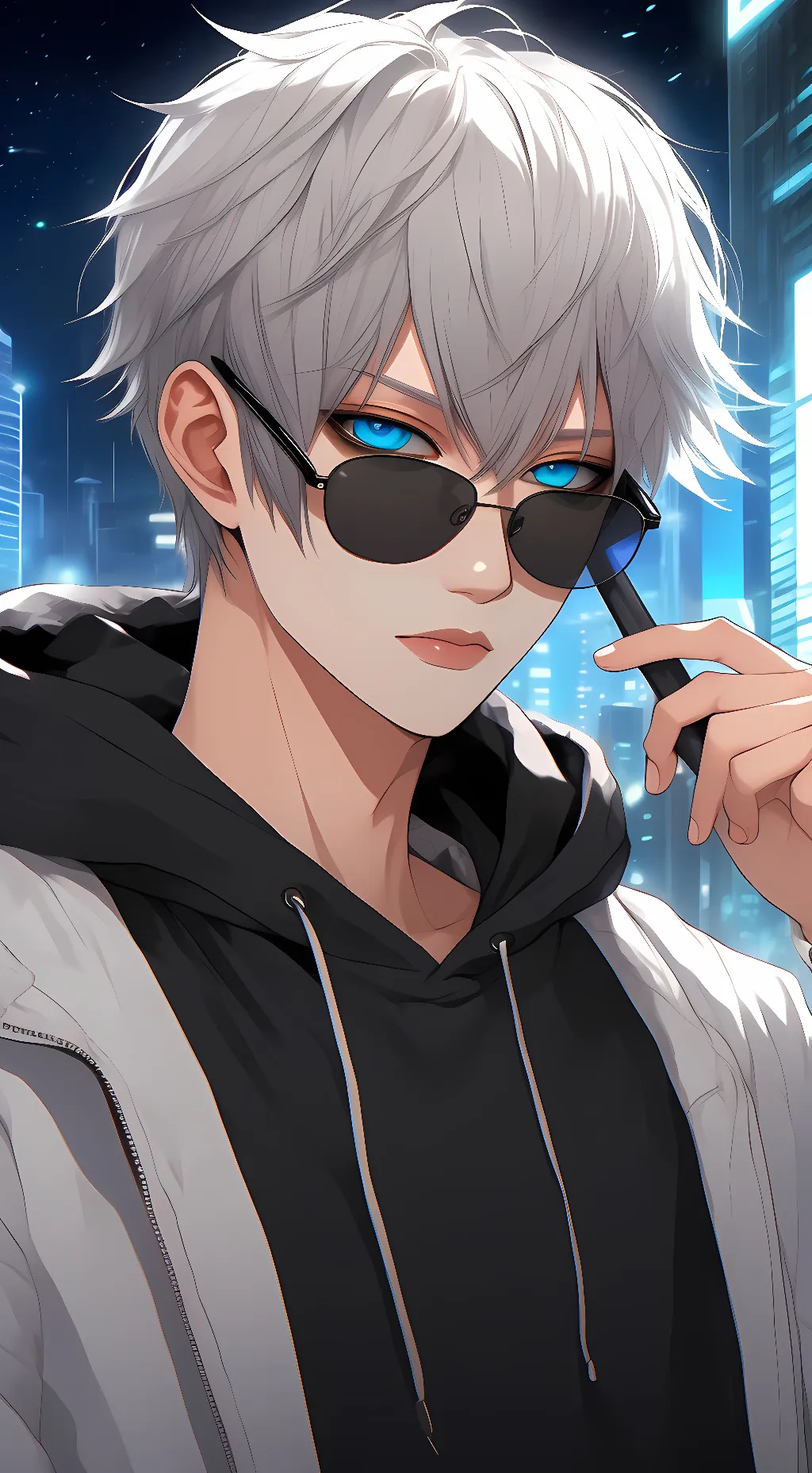 ai character: gojo background