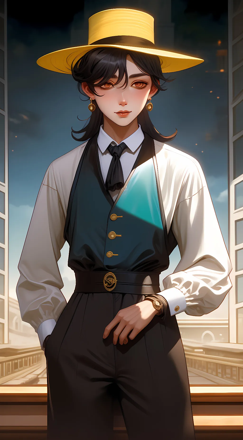 ai character: William Wojdak background