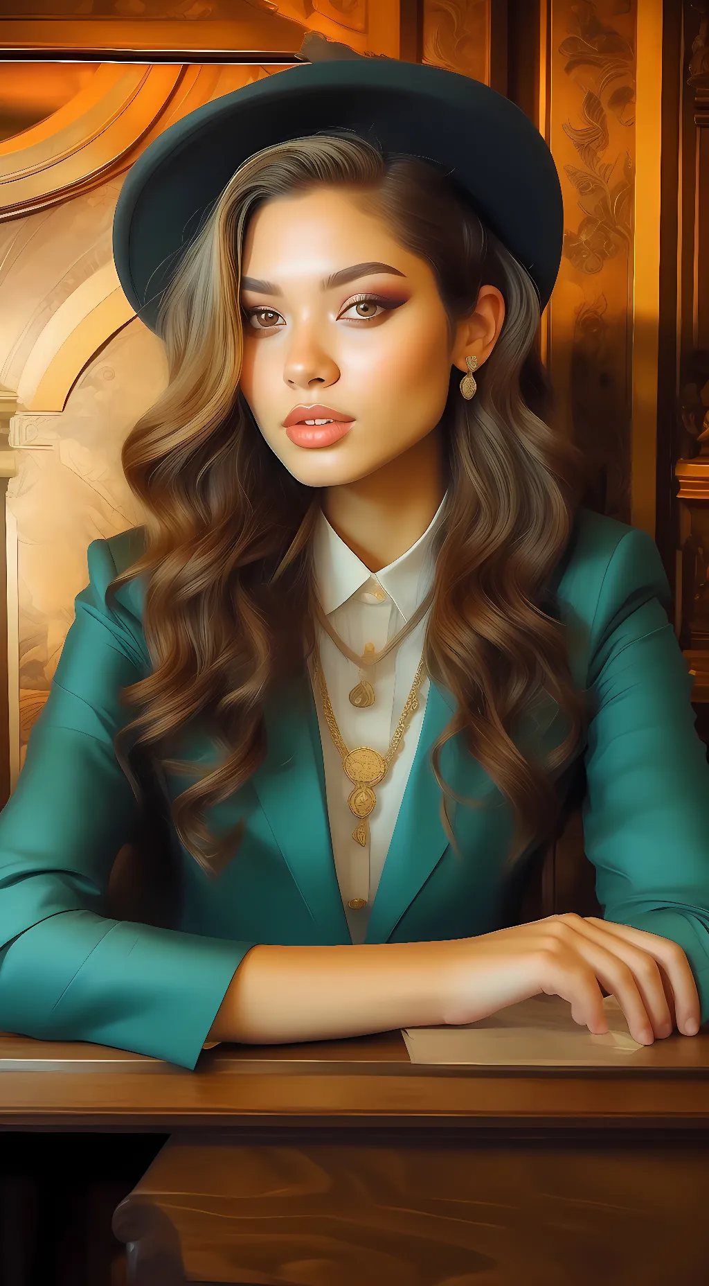 ai character: Alexis background