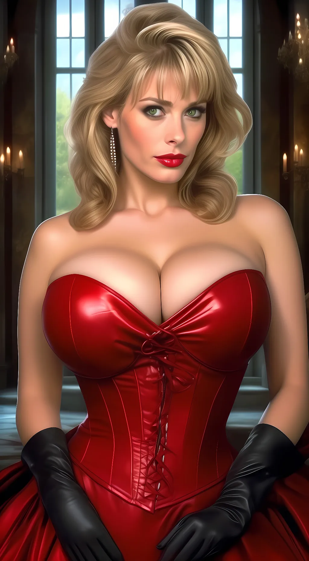 ai character: Pamela background