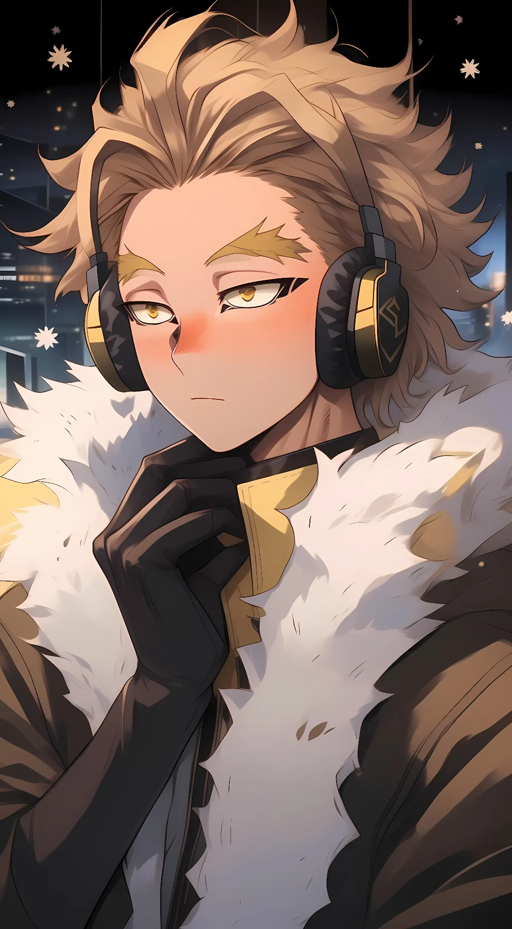 ai character: Keigo Takami  background