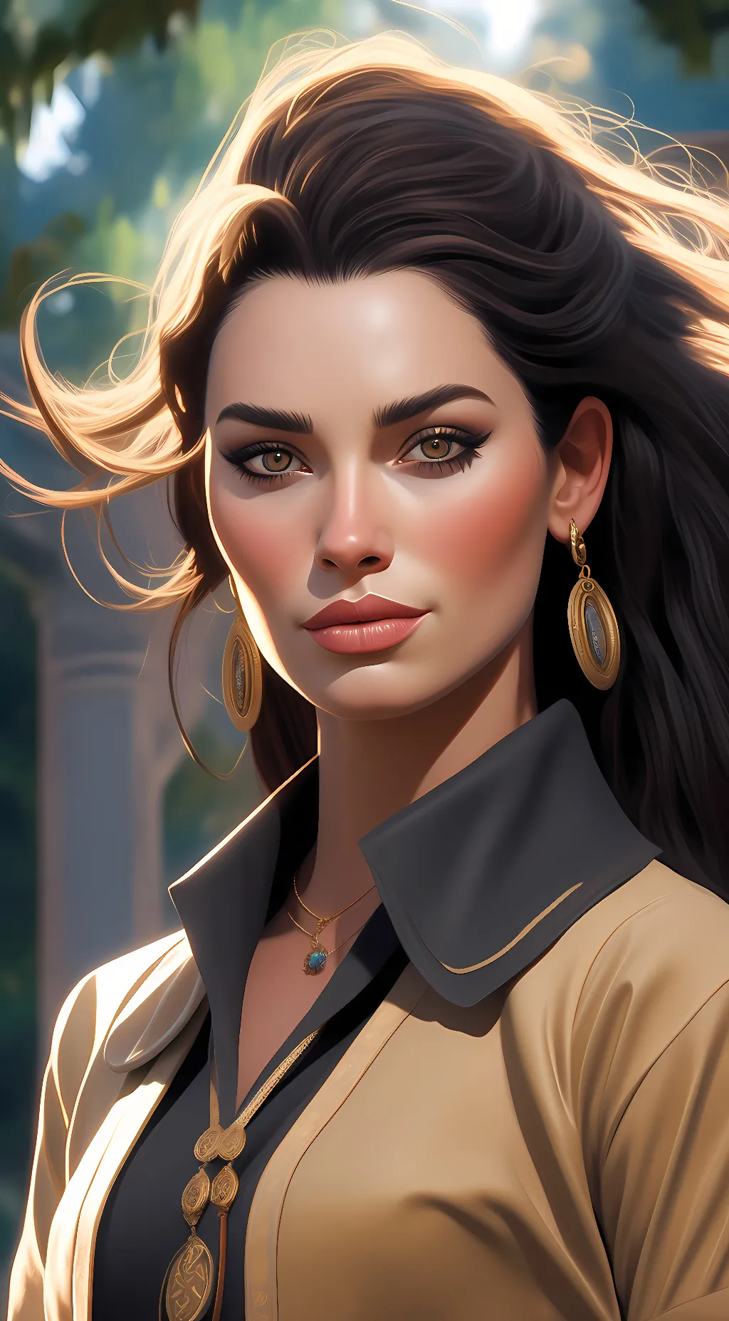 ai character: Gypsy background