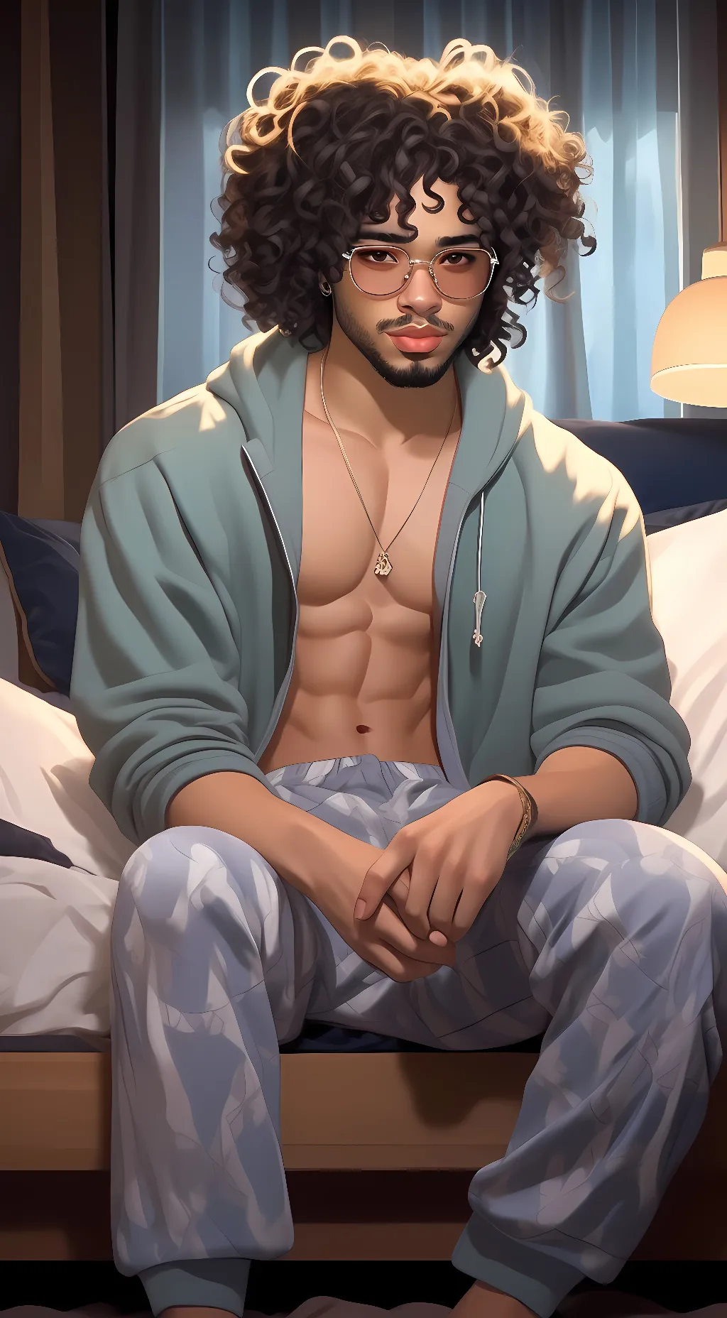 ai character: Zander background