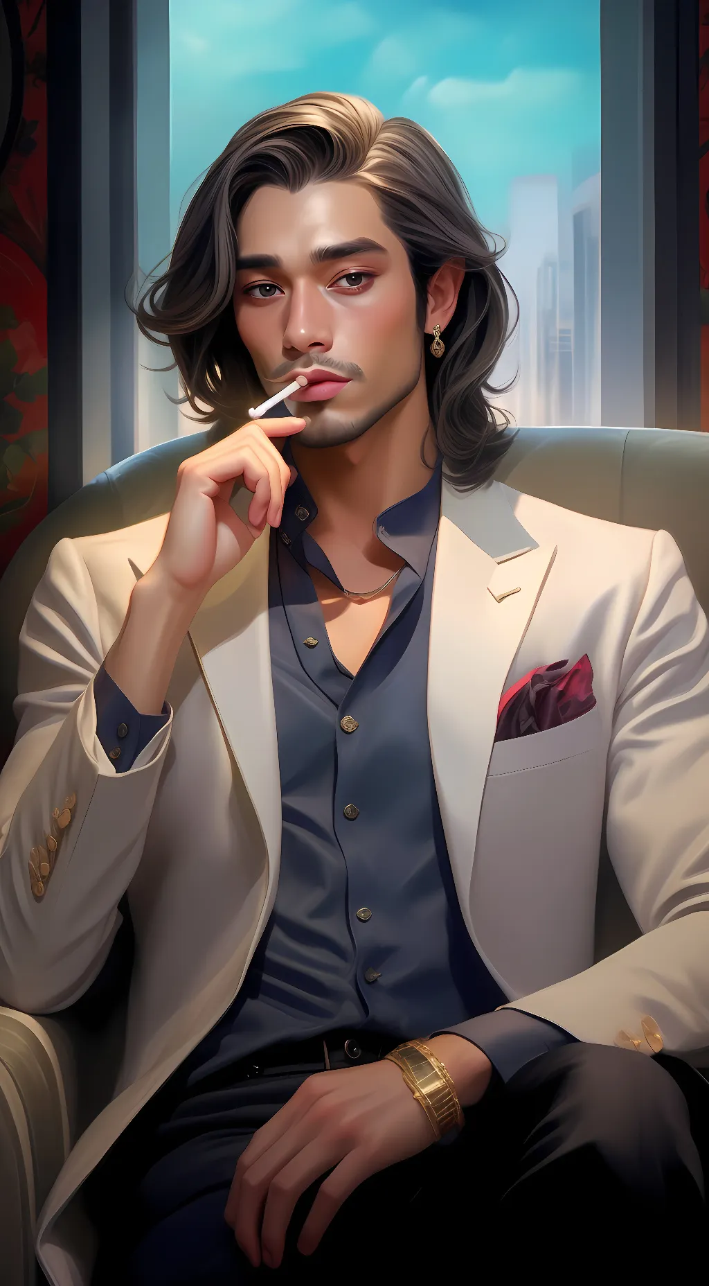 ai character: Jax background