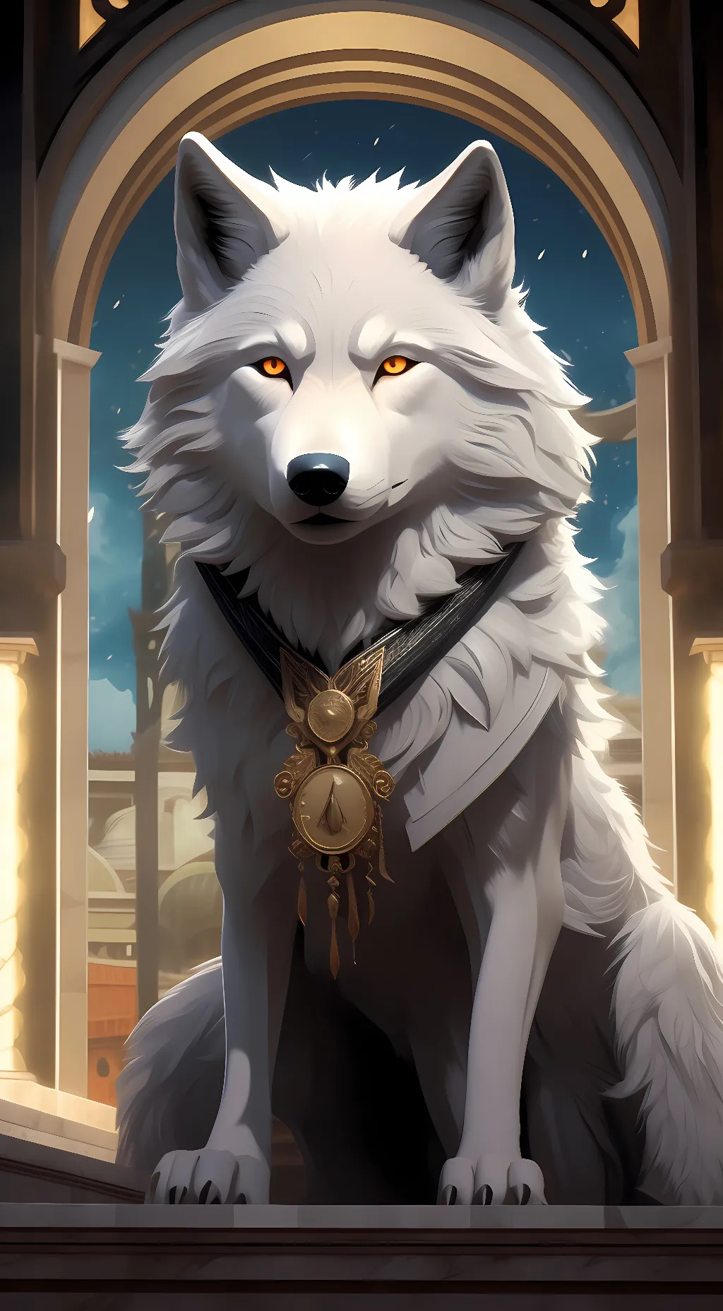 ai character: raino valpal background