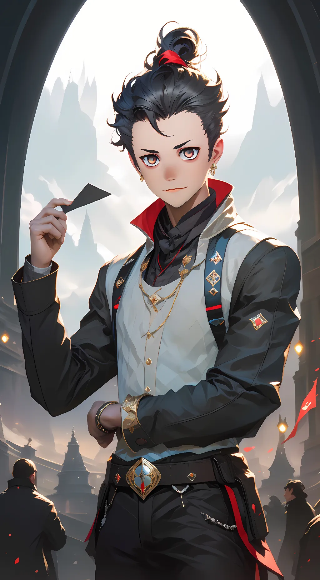 ai character: rikuma background