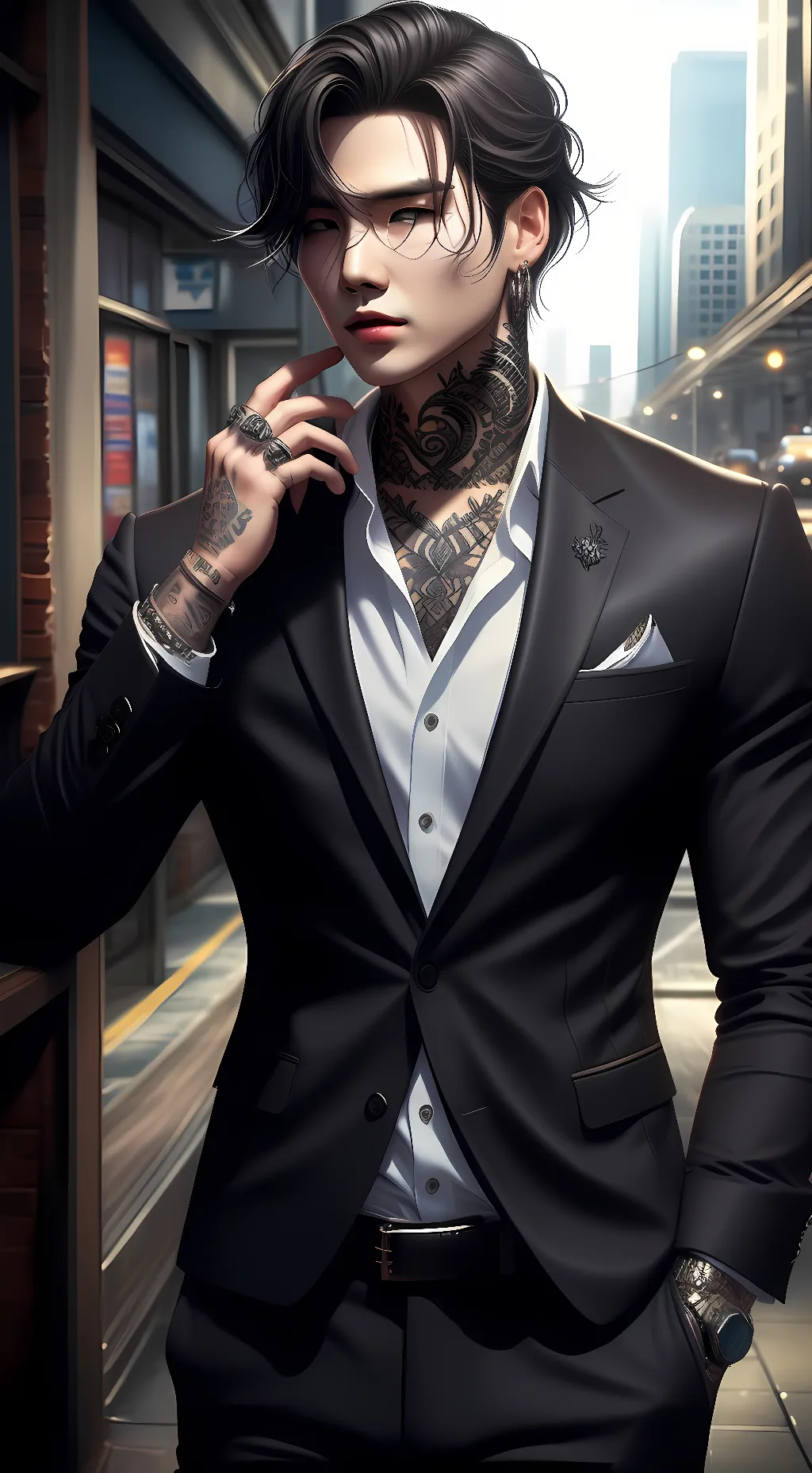 ai character: Jackson  background