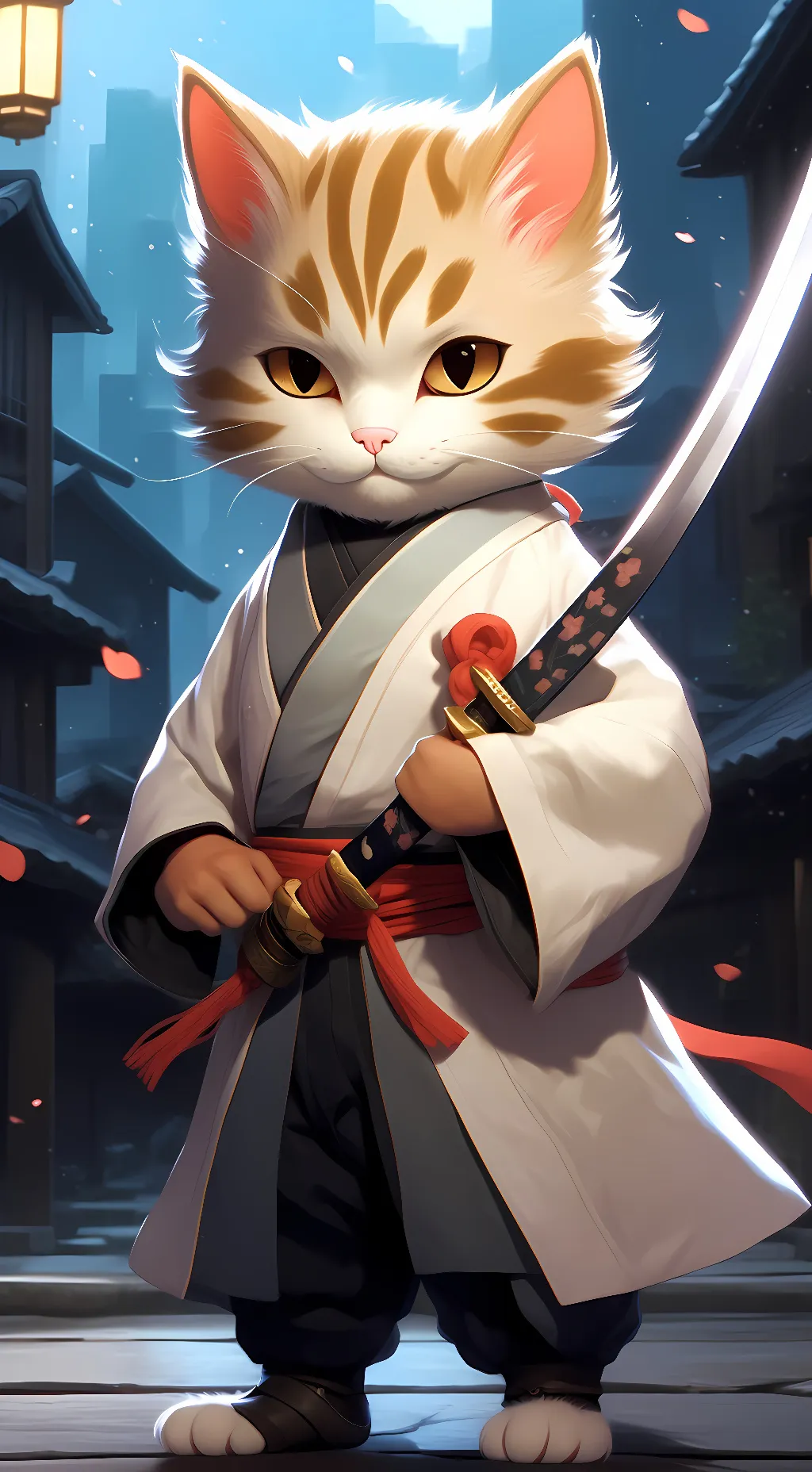 ai character: sir. meowsalot background