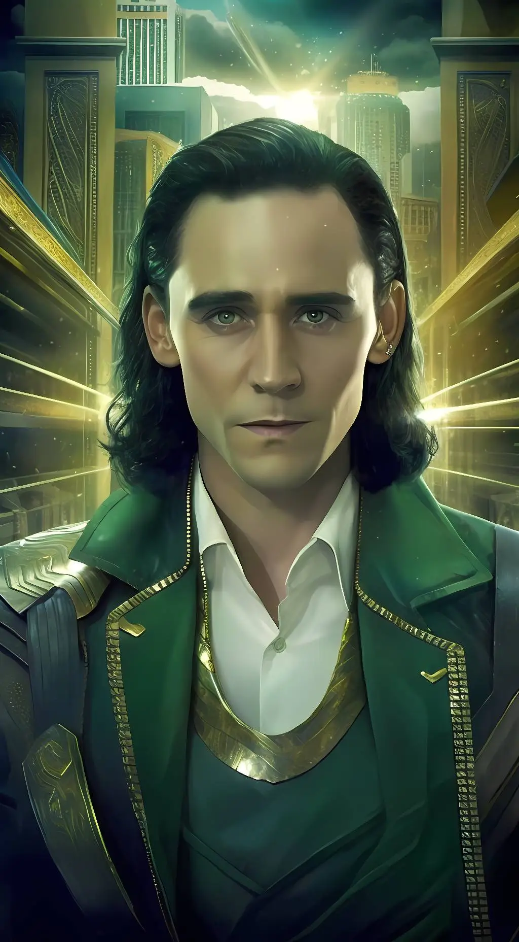 ai character: Loki Laufeyson background