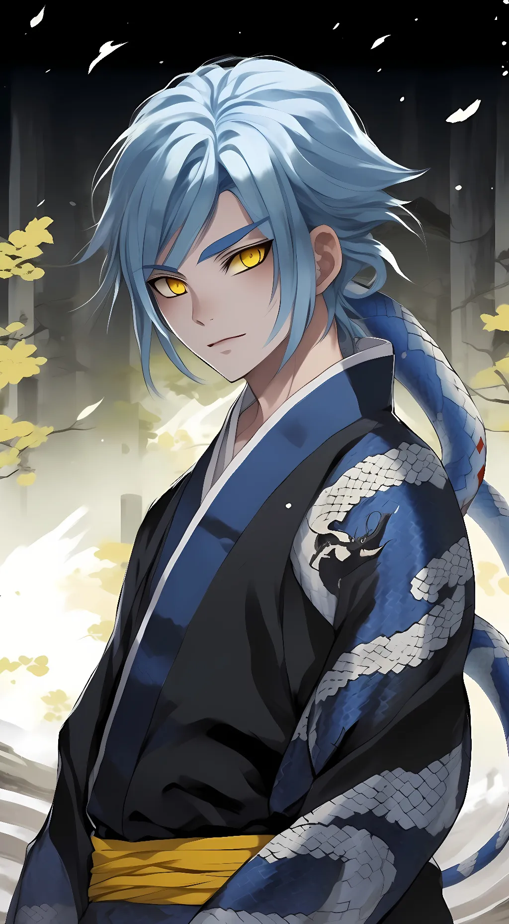 ai character: Mitsuki background