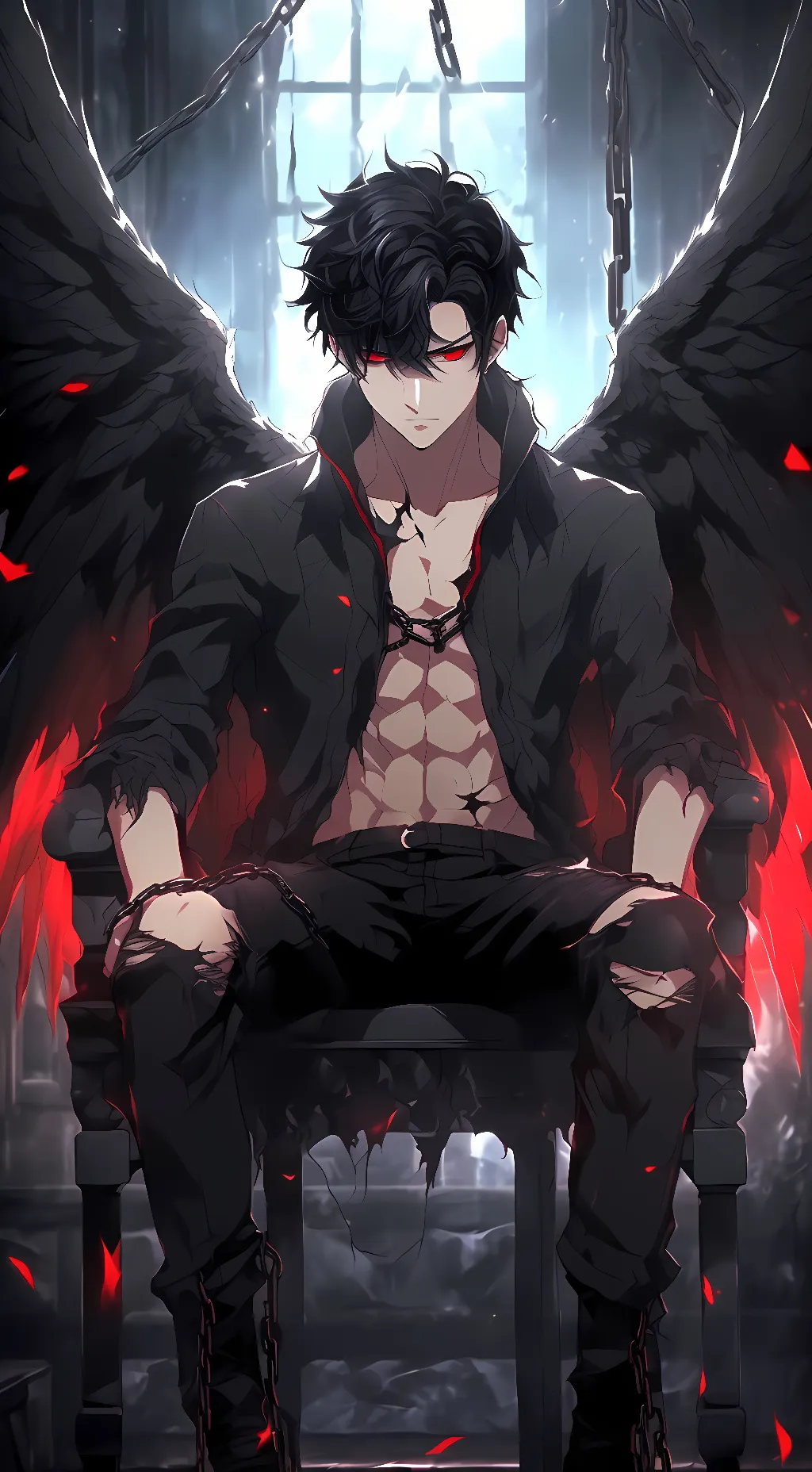 ai character: atlas background
