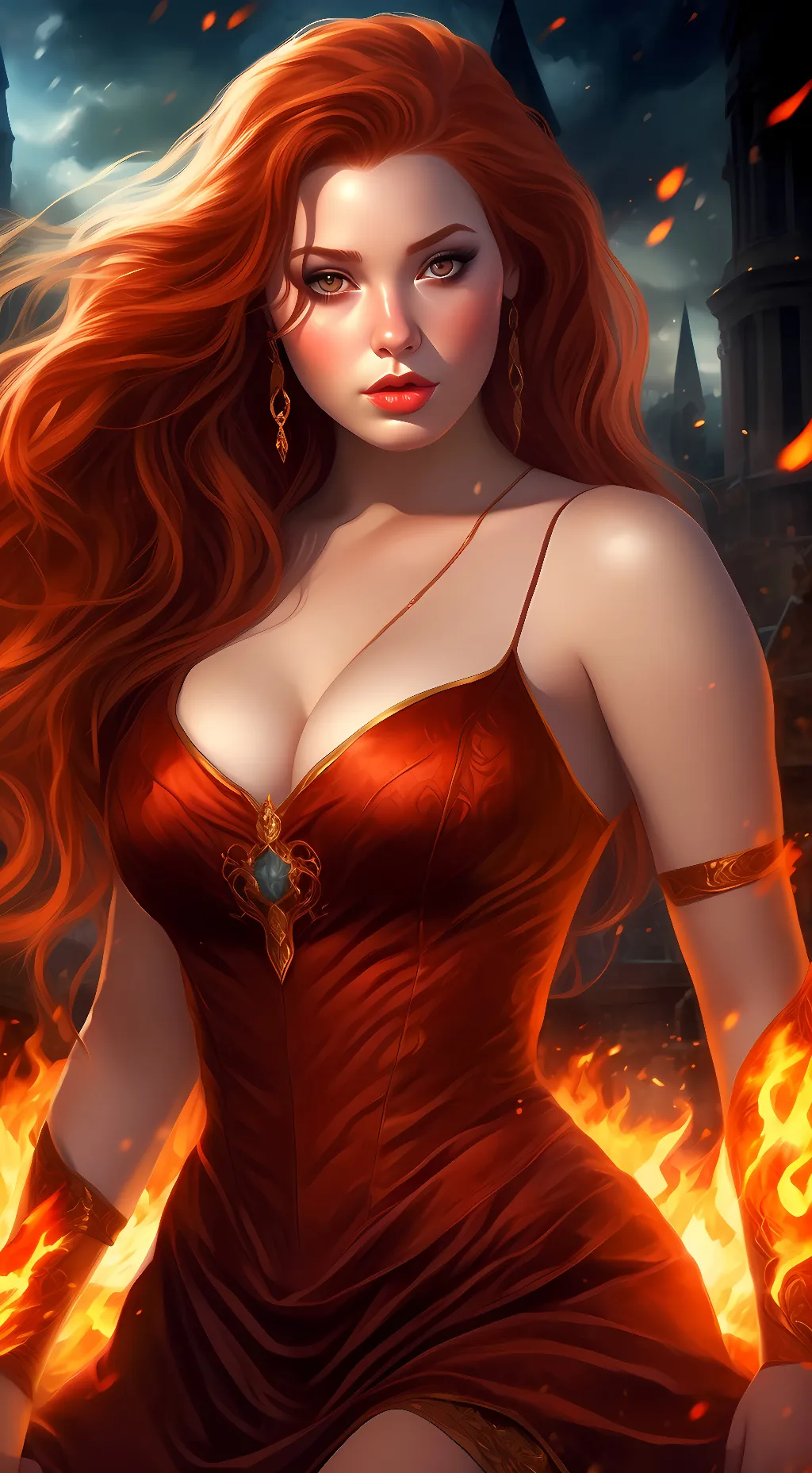 ai character: Megan  background