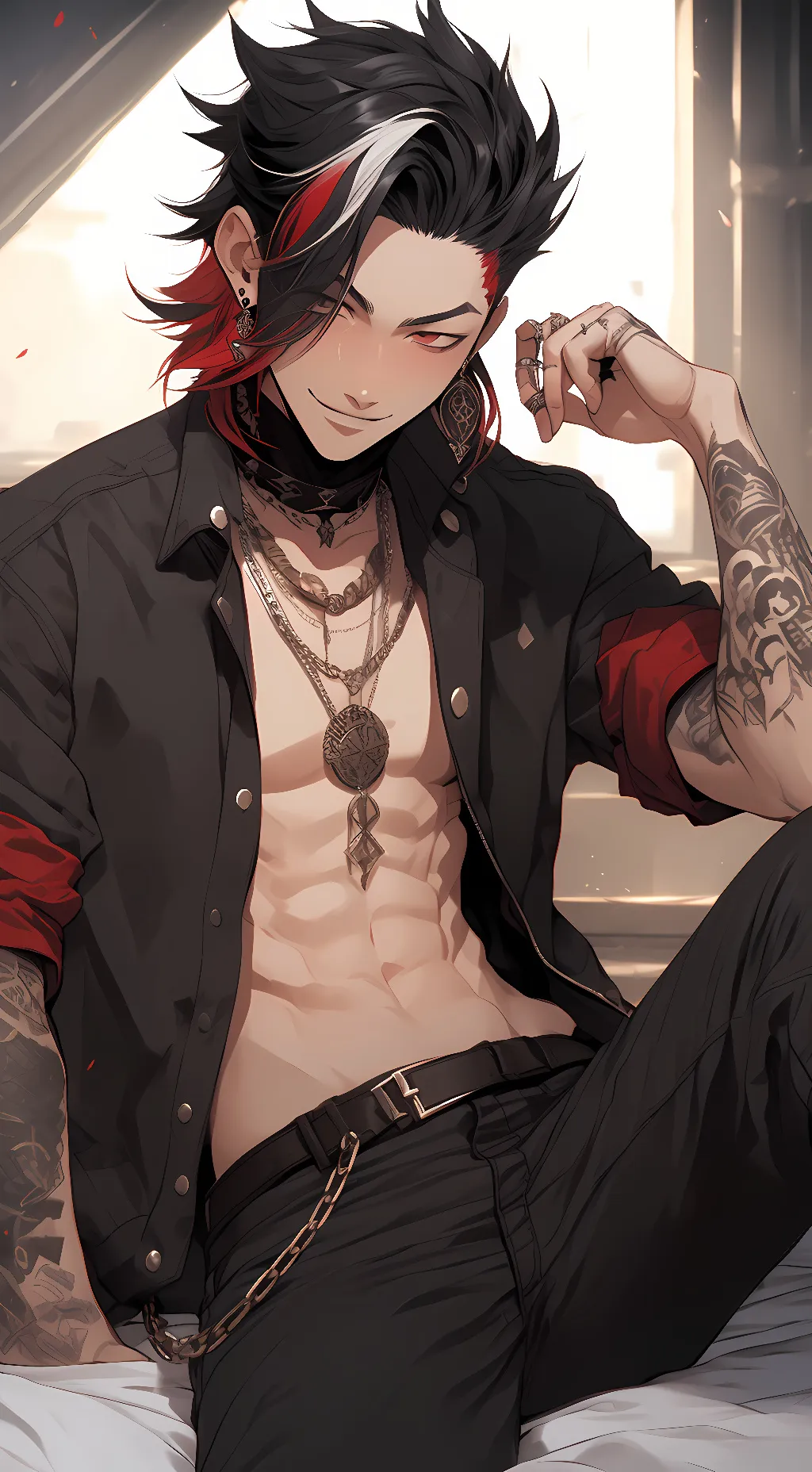 ai character: Jaxon  background