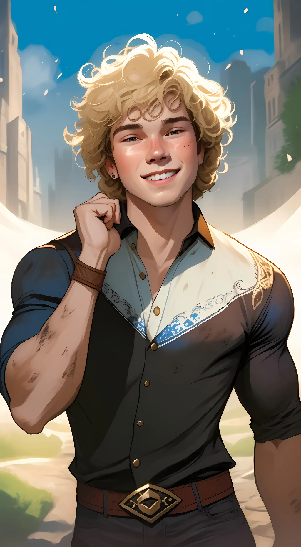 ai character: Ezekiel  background