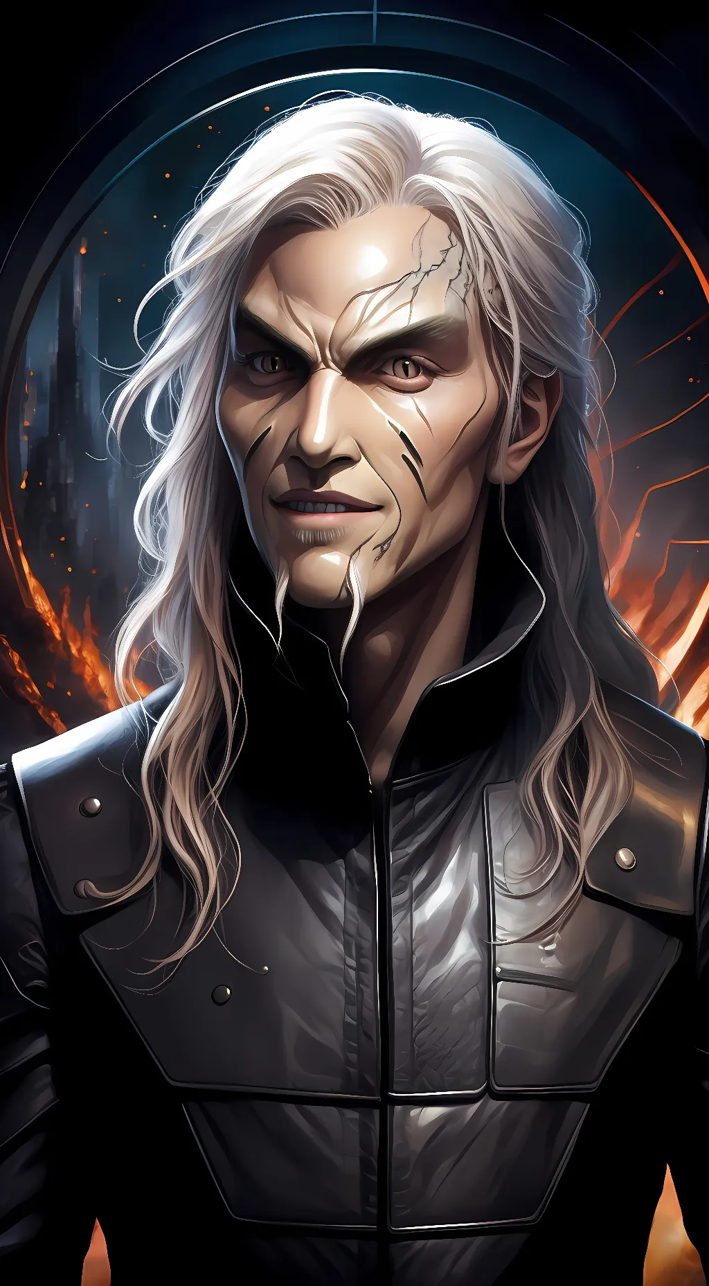 ai character: Alexander Wraith  background