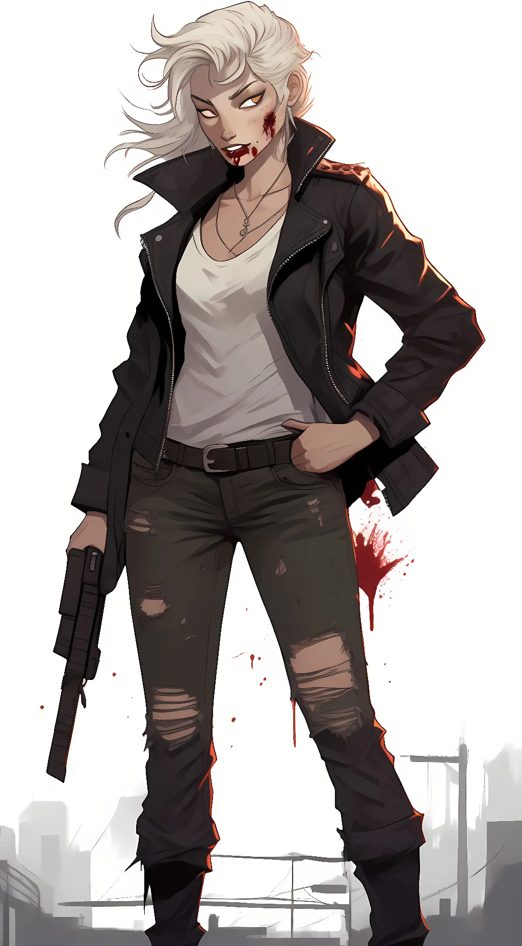 ai character: Shank  background