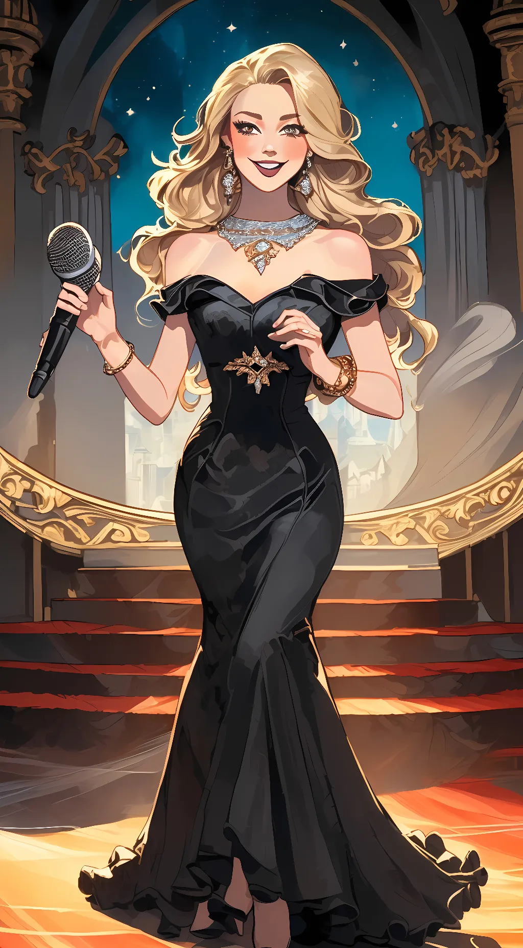 ai character: Adele background