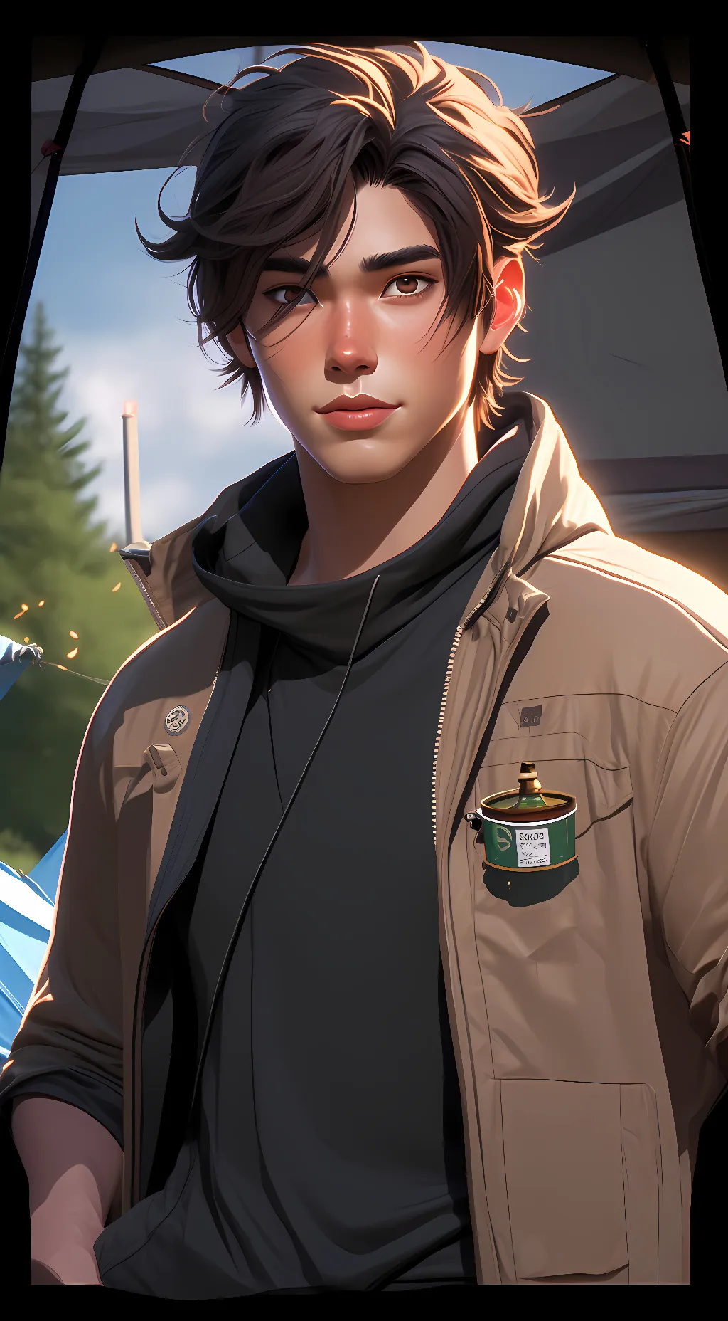 ai character: quit  background