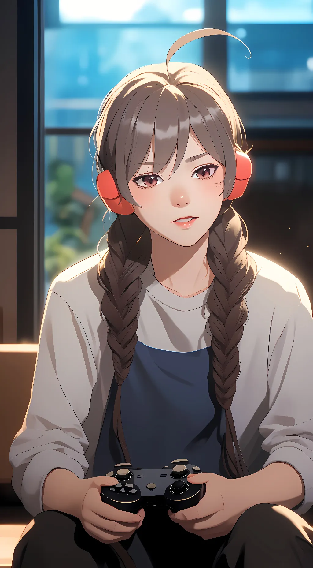ai character: nina  background