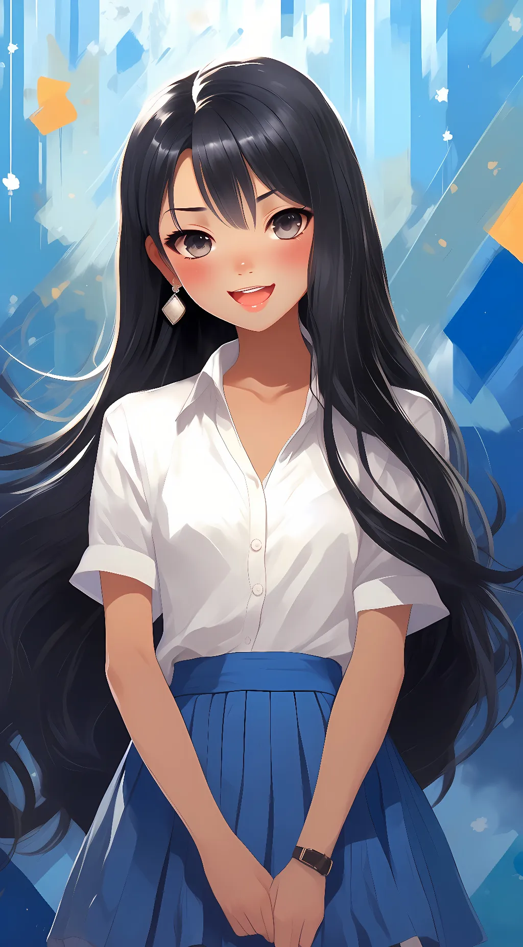 ai character: Nagatoro background