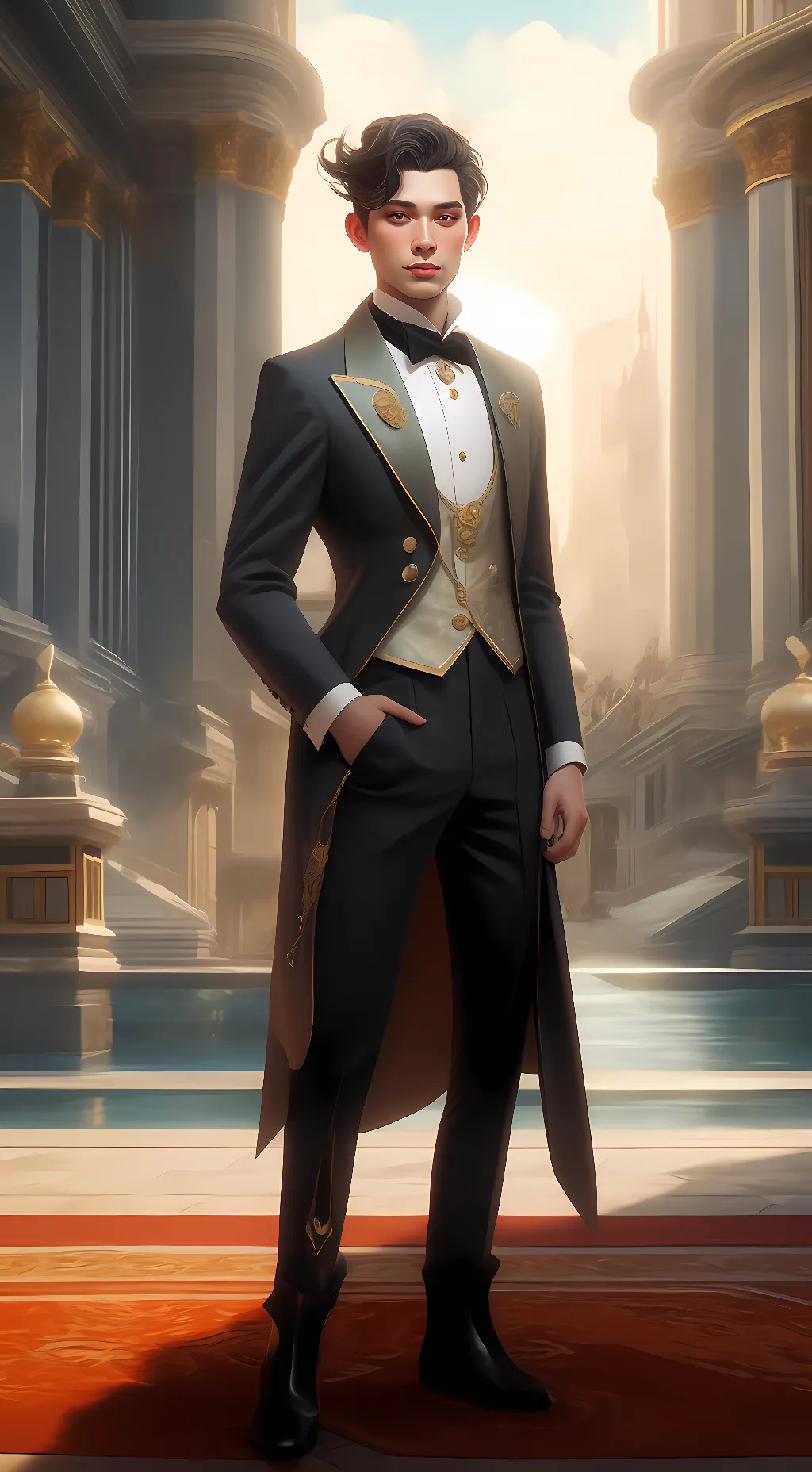 ai character: Chris background