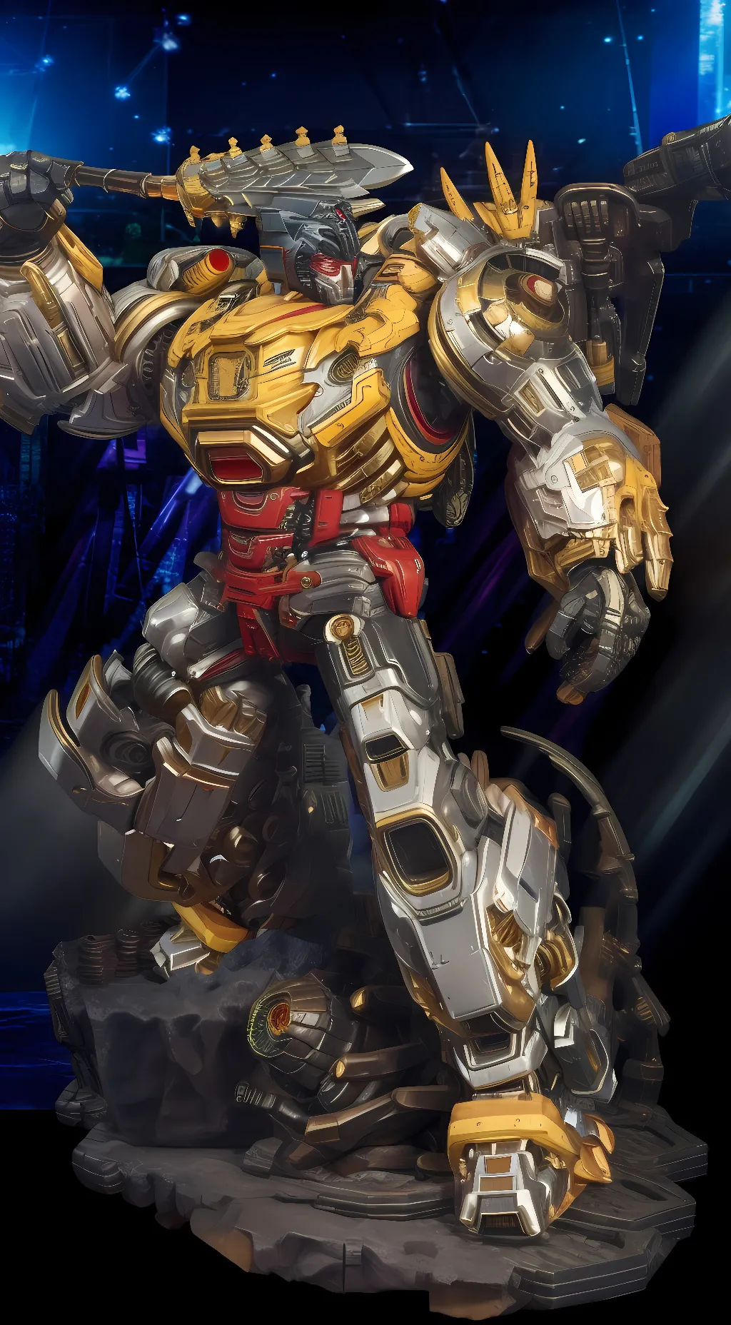 ai character: Grimlock background