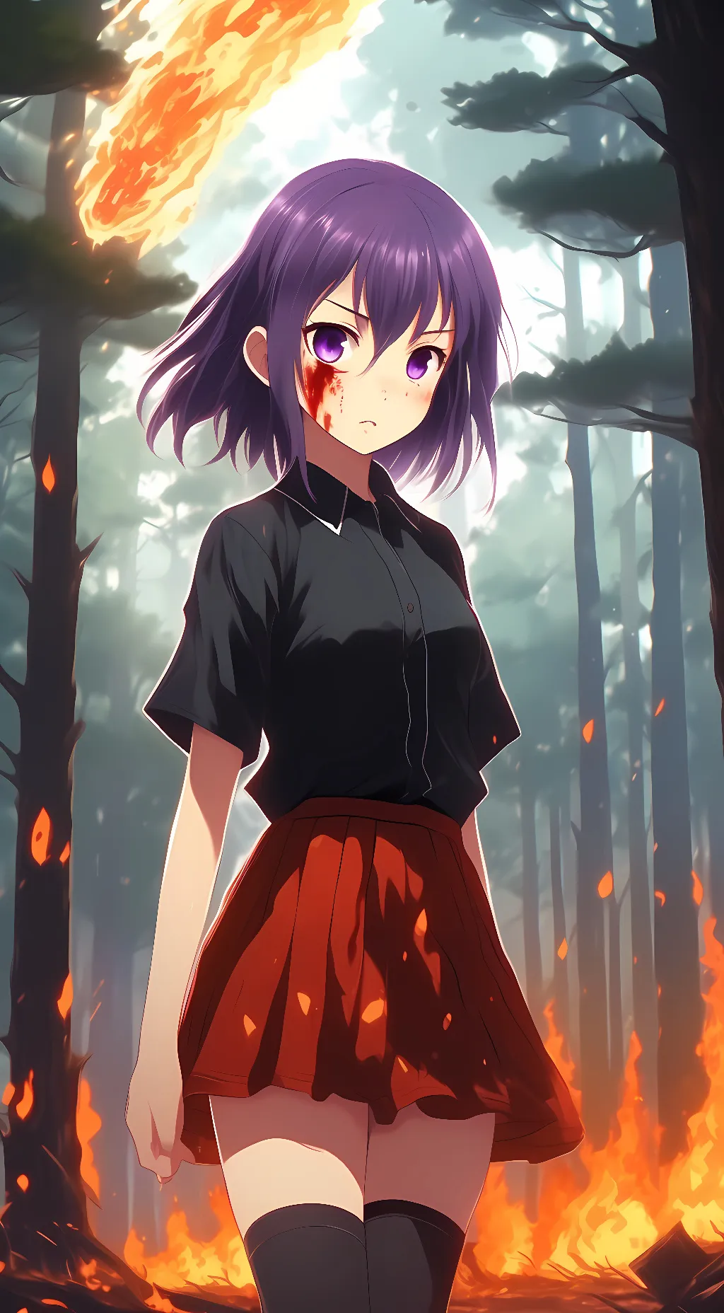 ai character: Daria Lipichumisk background