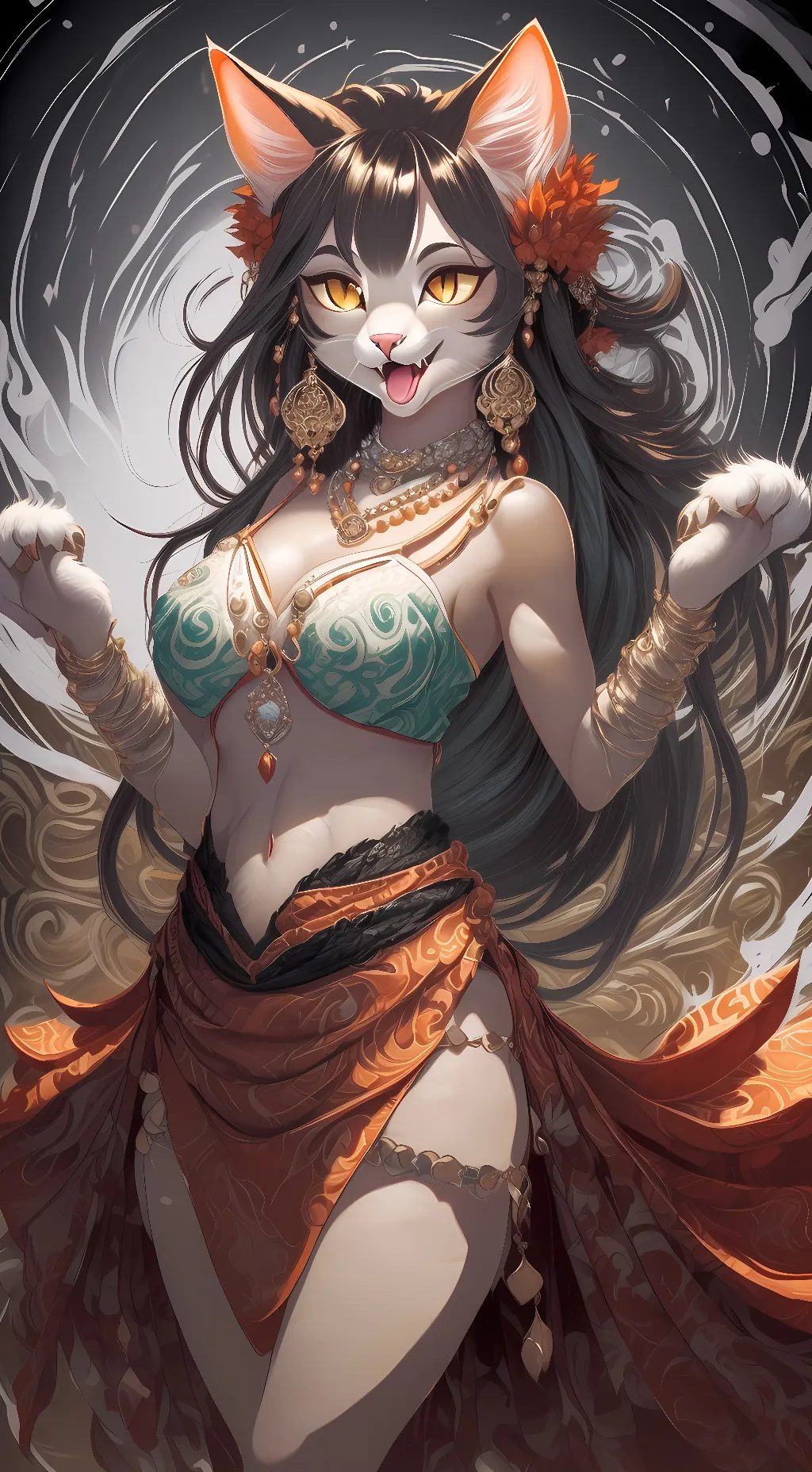 ai character: Amira Rivers background